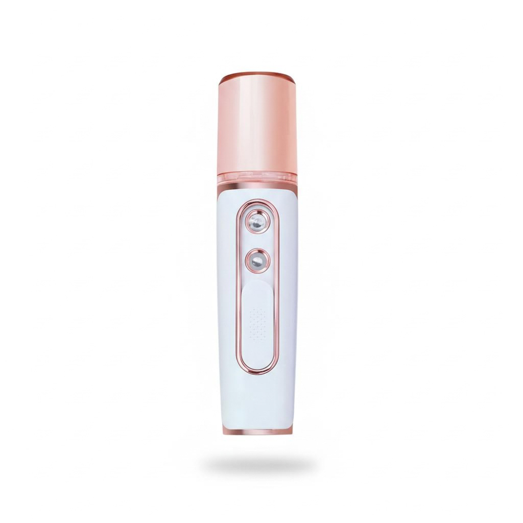 Indulge in the GLOWNIQUE Éclat Duo Nano Mist Hydrator, a luxurious fusion of advanced nano technology and artisanal craftsmanship for radiant, rejuvenated skin.