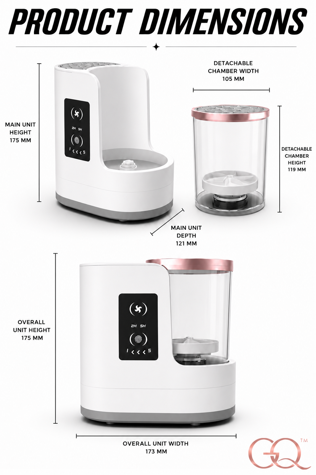 GLOWNIQUE Solène Sonic Brush Purification System Couture
