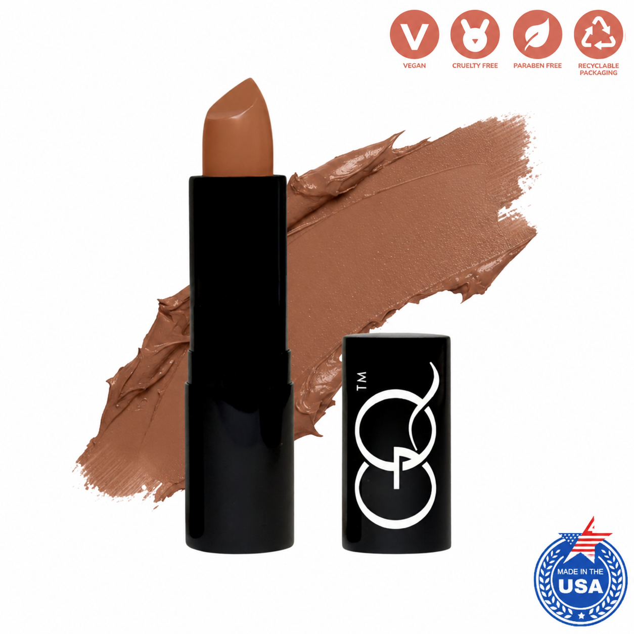 Indulge in GLOWNIQUE Luxury Cream Lipstick, a vegan masterpiece crafted with nourishing oils for a velvety finish that elevates your beauty ritual.