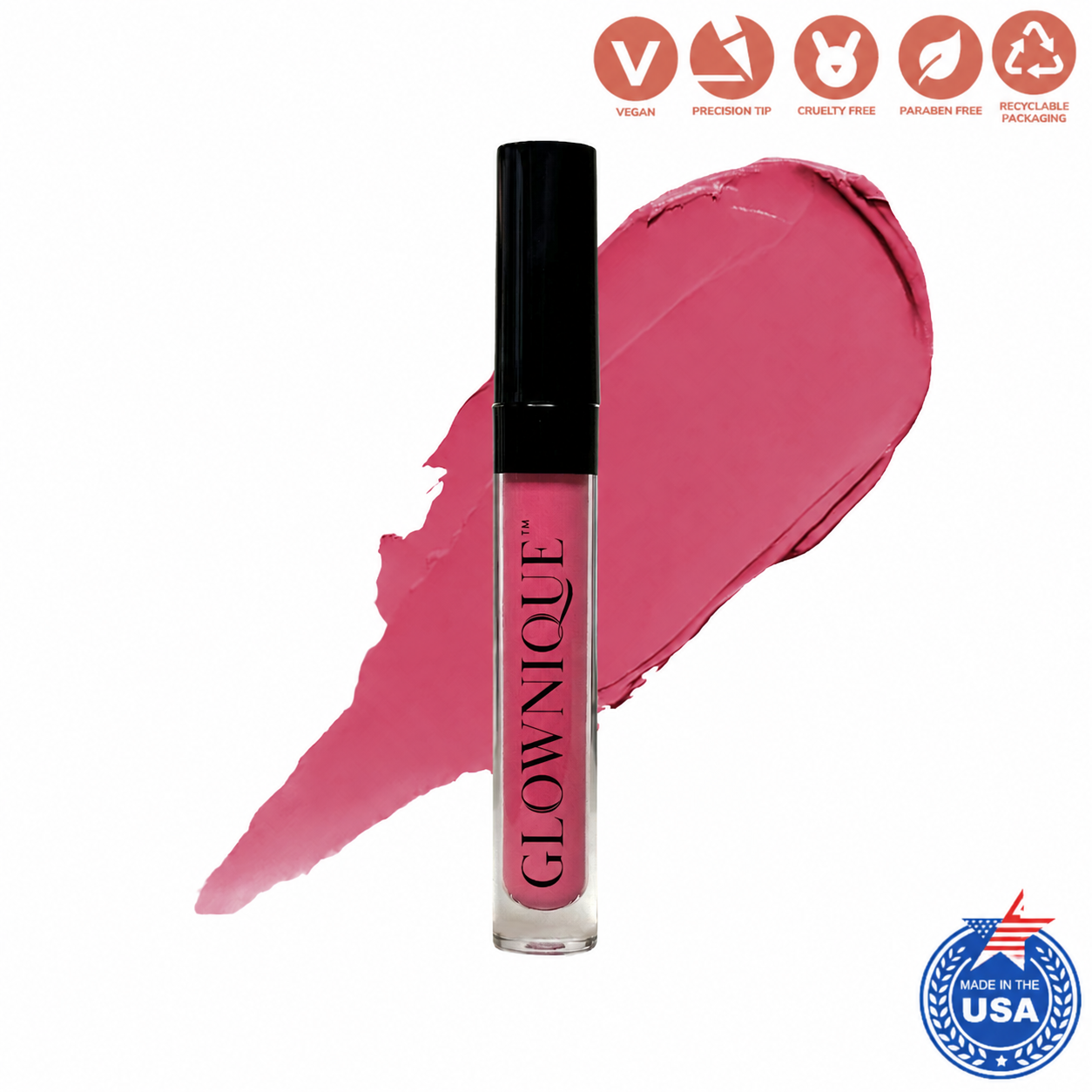 Experience the artistry of GLOWNIQUE Liquid to Matte Lipstick, a luxurious blend of rich pigments and velvety texture that elevates your beauty ritual.