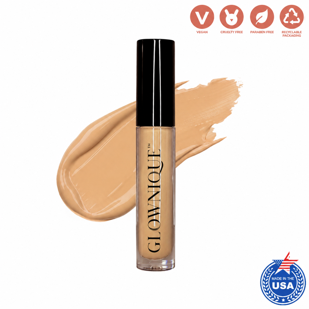 Experience the artistry of GLOWNIQUE Concealing Cream, a luxurious blend for flawless skin. Elevate your beauty with this vegan, cruelty-free indulgence.