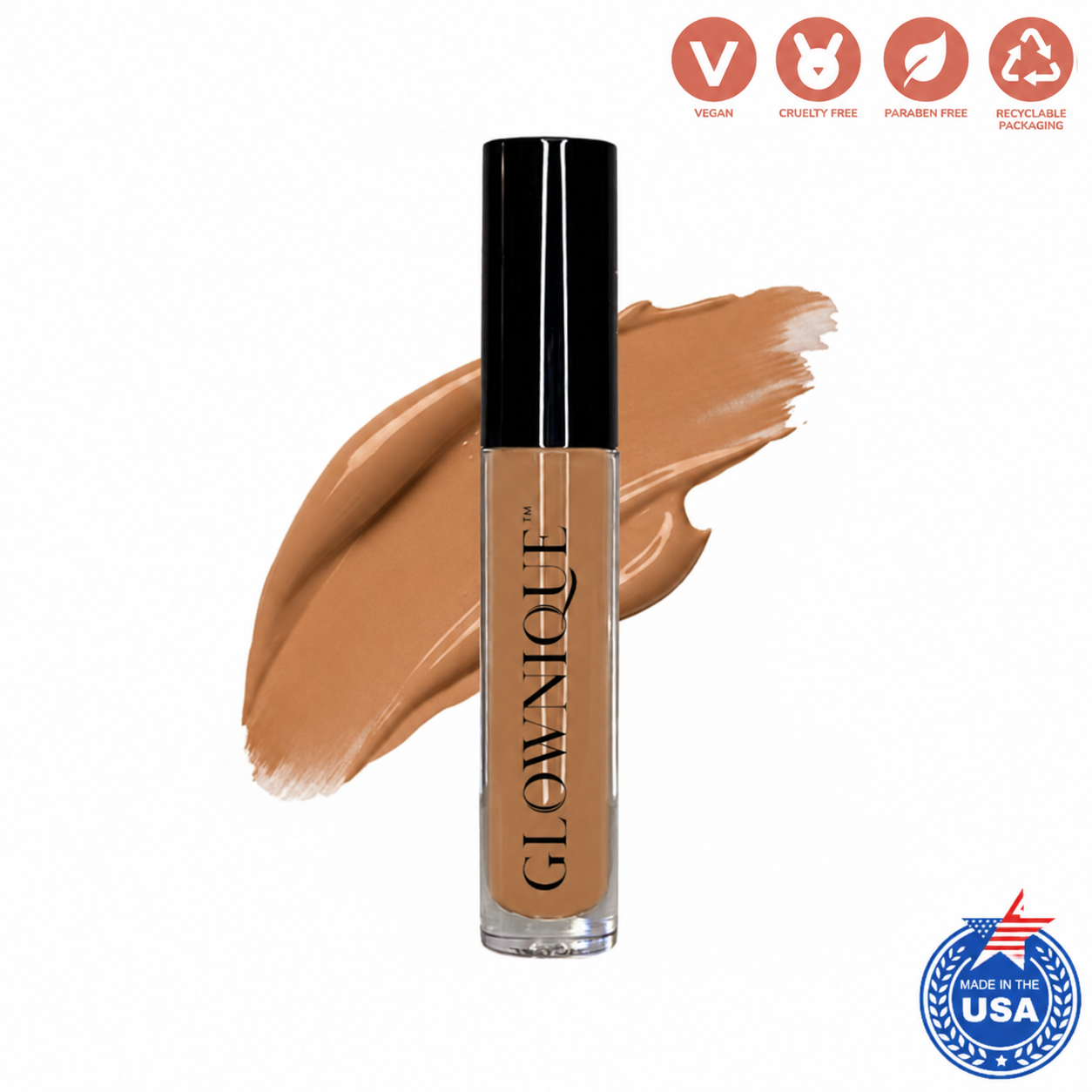 Experience the artistry of GLOWNIQUE Concealing Cream, a luxurious blend for flawless skin. Elevate your beauty routine with this vegan, cruelty-free formula.
