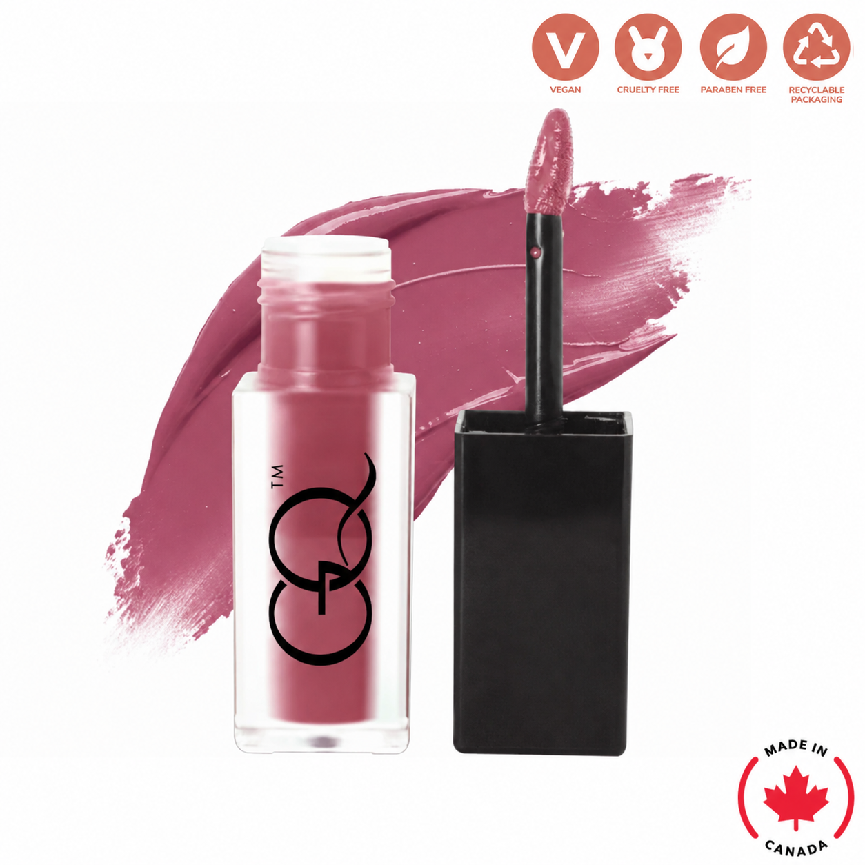 Indulge in GLOWNIQUE Matte Lip Stain, a luxurious blend of Vitamin E for vibrant, long-lasting color. Elevate your beauty ritual with this vegan, cruelty-free essential.