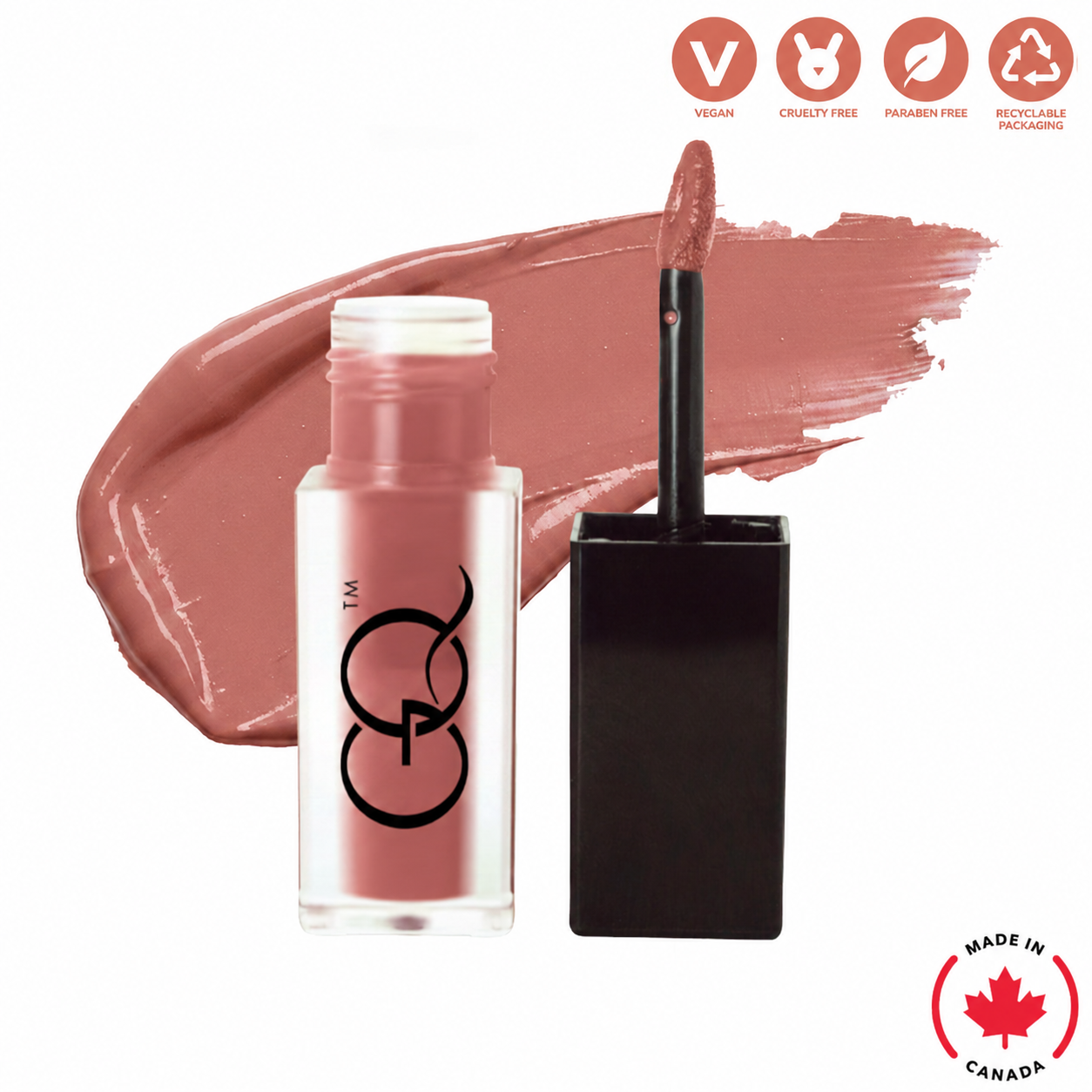 Indulge in GLOWNIQUE Matte Lip Stain, where luxurious hydration meets vibrant color. Elevate your beauty with this artisanal pink peach formula, crafted for timeless elegance.