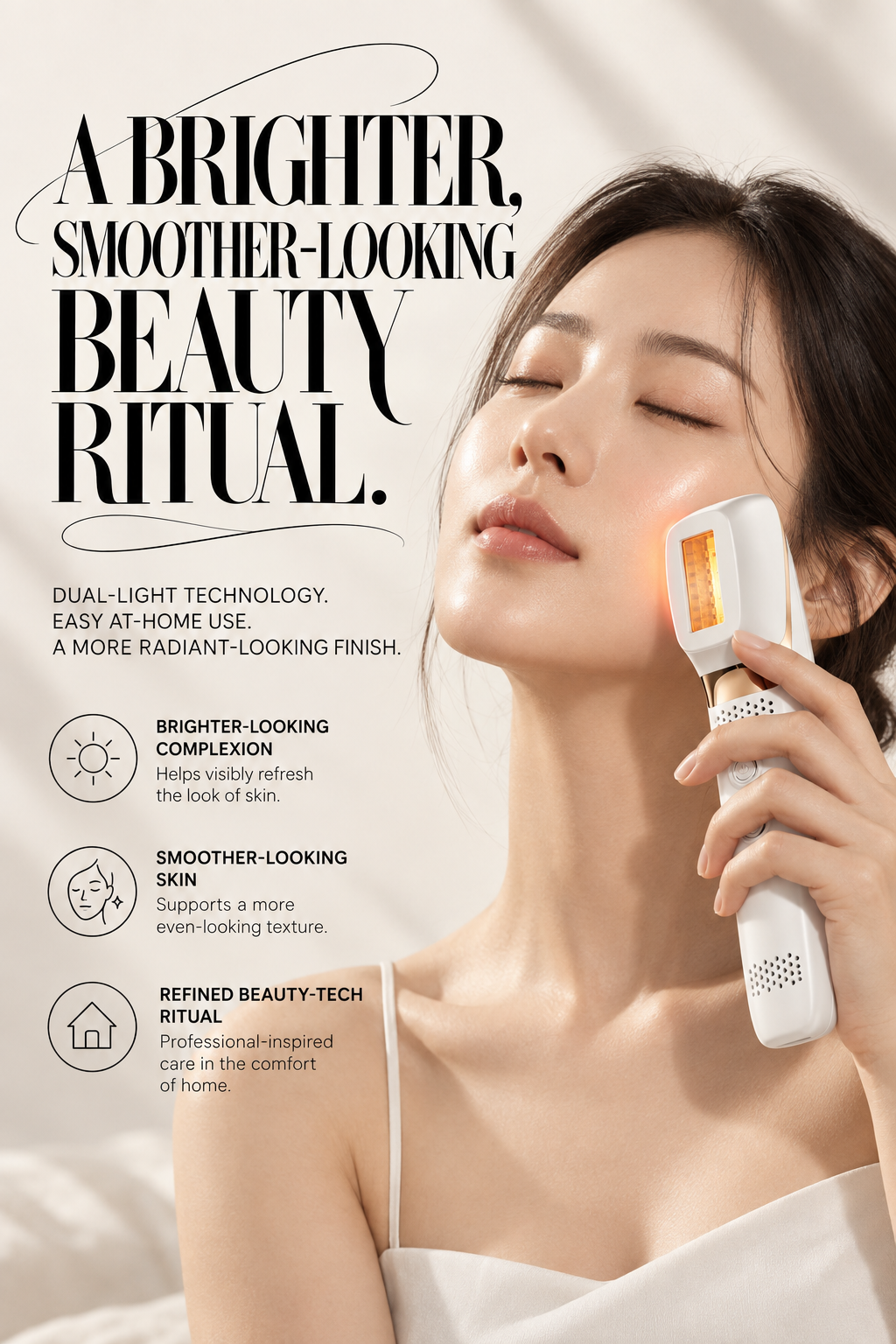 Luce Viva IPL + LED Facial Rejuvenation Device by GLOWNIQUE