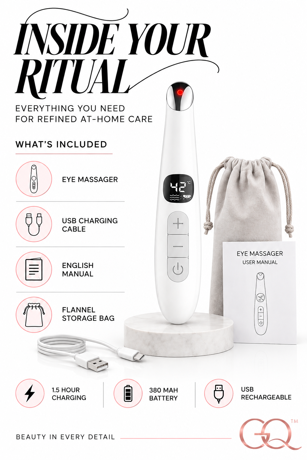 Célestine Sonic Eye Revival Pen | GLOWNIQUE