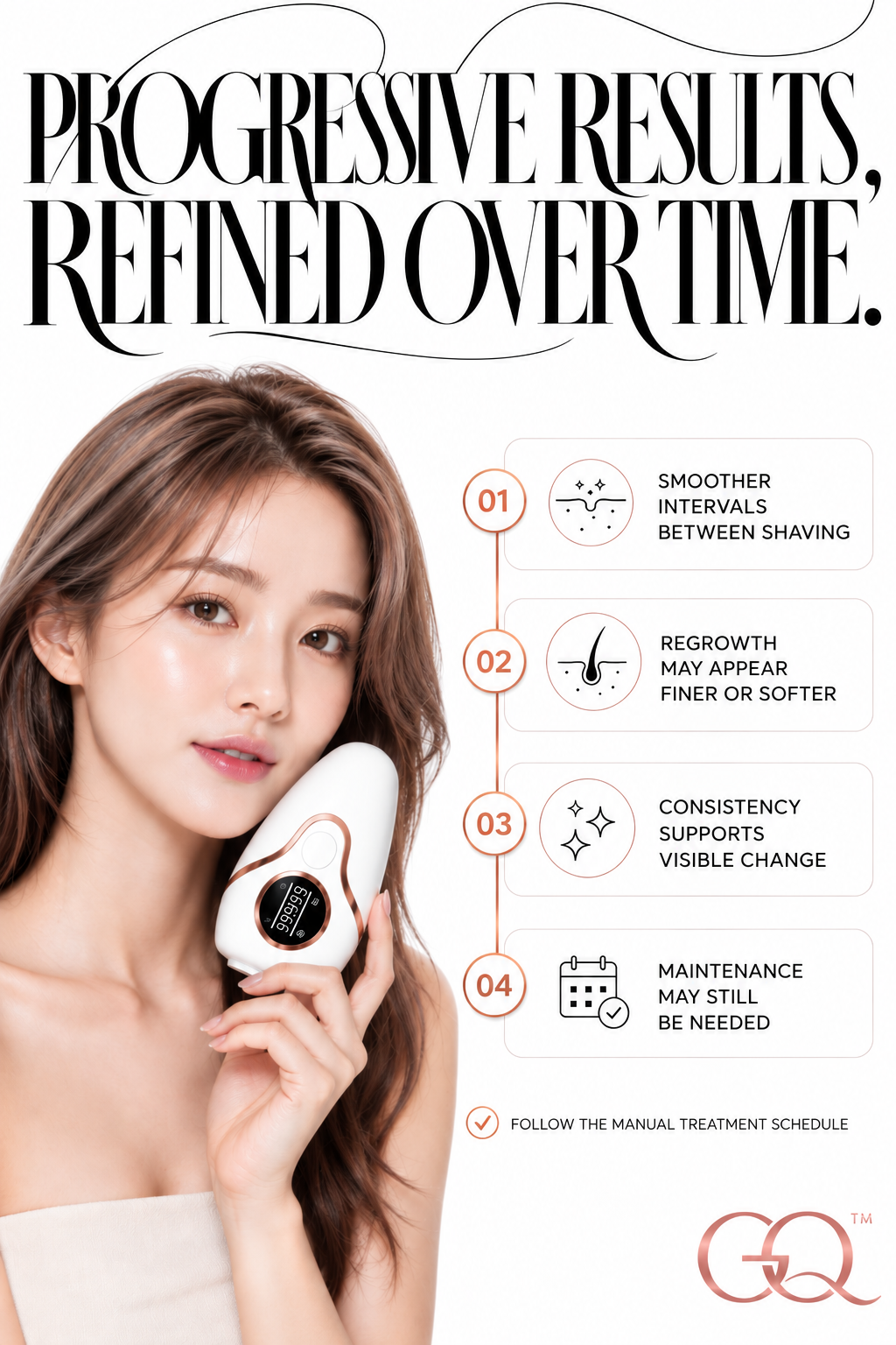 Aurélie Lumière Hair Removal Device | GLOWNIQUE