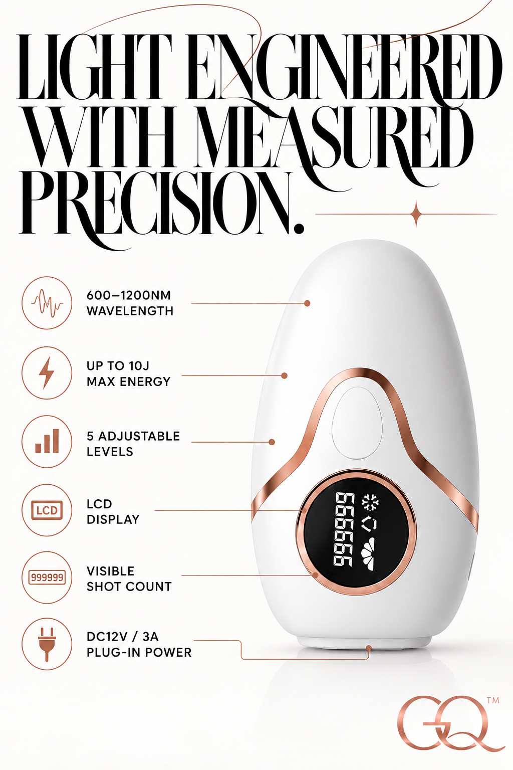 Aurélie Lumière Hair Removal Device | GLOWNIQUE