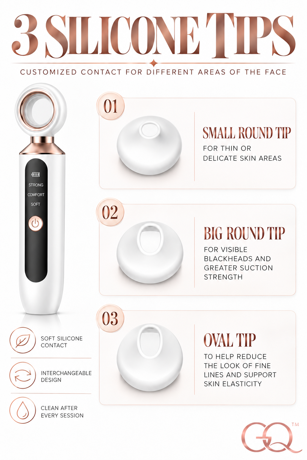 GLOWNIQUE Siena Visual Pore Purifier - Artisanal Skincare Tool