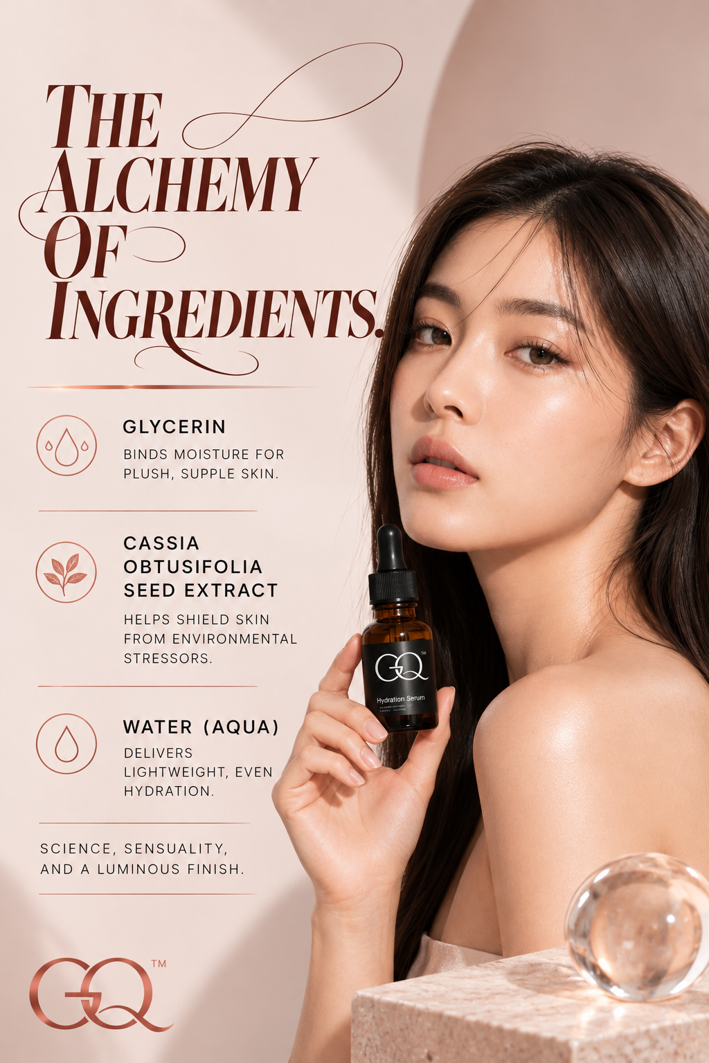 GLOWNIQUE Hydration Serum | Artisanal Luxury for Radiance