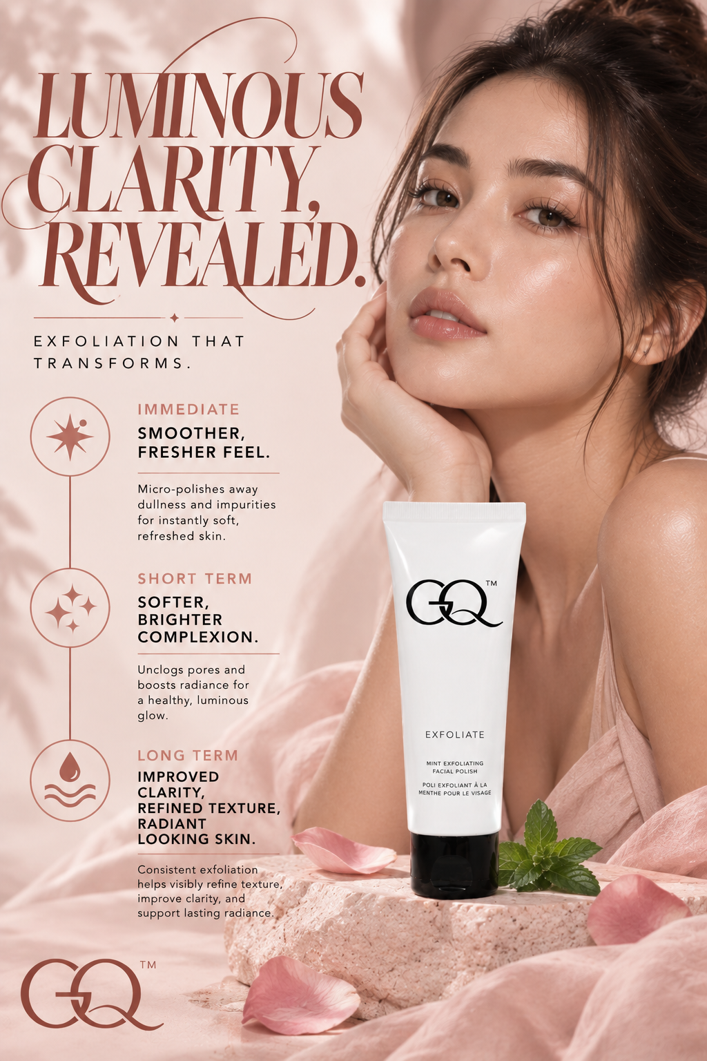 GLOWNIQUE Mint Exfoliating Facial Polish | Artisanal Luxury