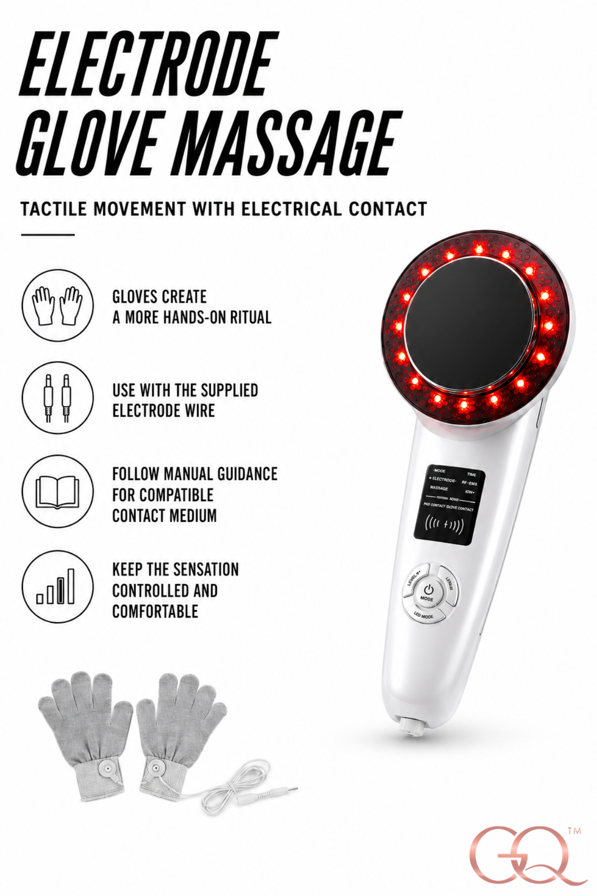 GLOWNIQUE Valentina 6-in-1 EMS Body Sculpting Device Couture