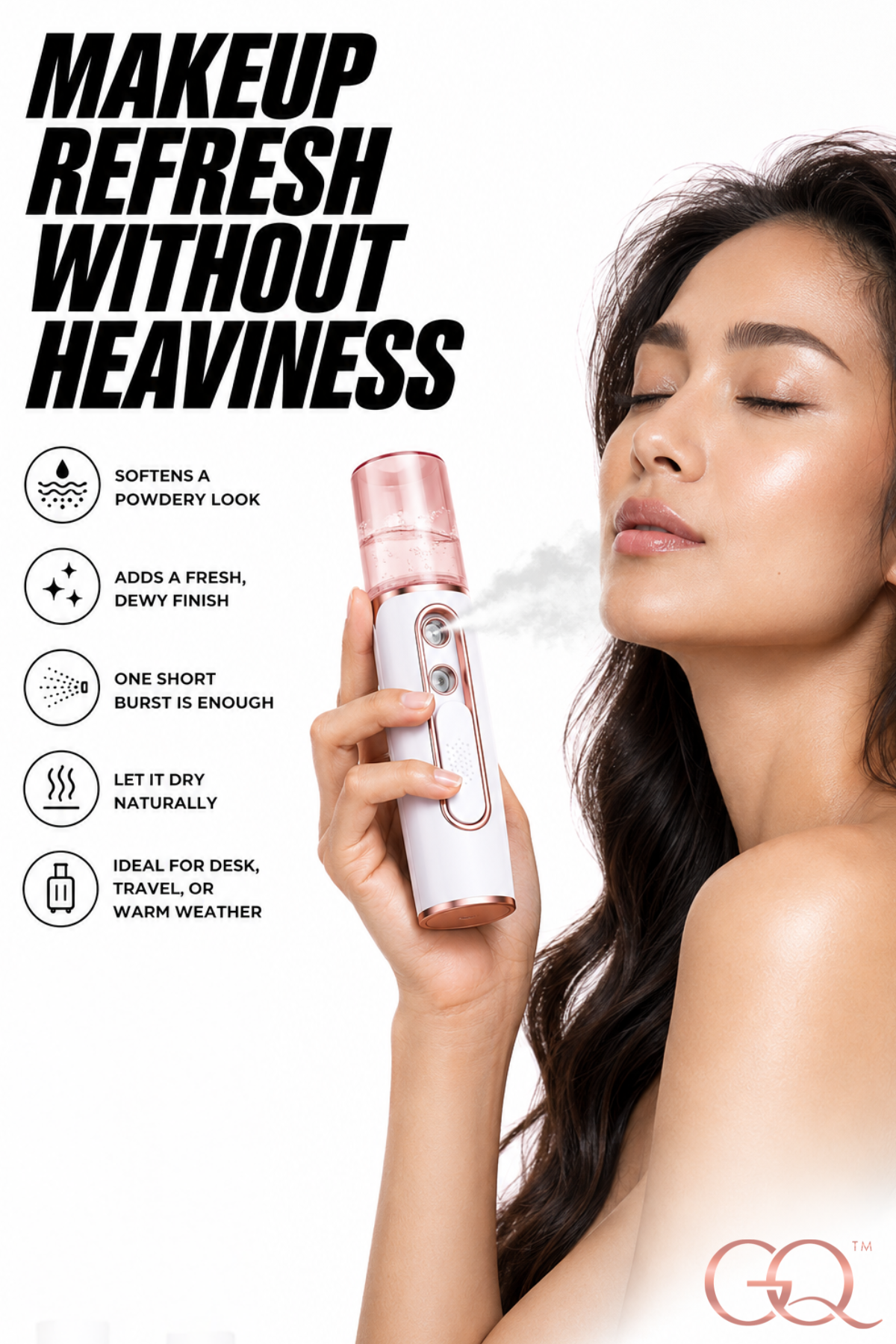 GLOWNIQUE Duo Nano Mist Hydrator - Artisanal Luxury Care