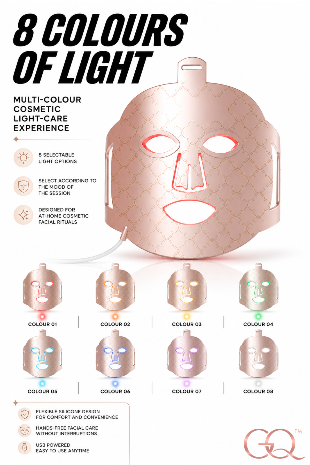 GLOWNIQUE Lumielle Light Therapy Mask - Couture Skincare