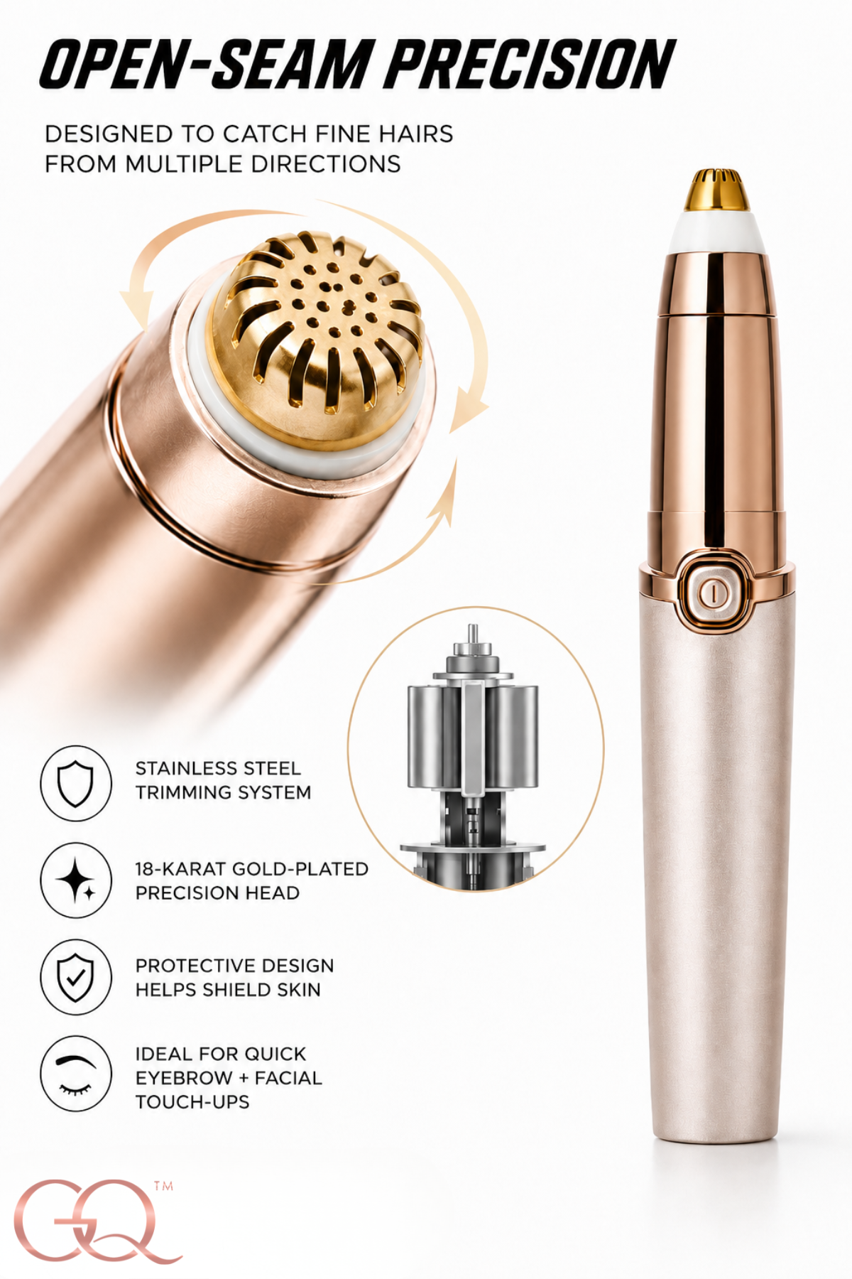 GLOWNIQUE Anaëlle Precision Facial Hair Remover Couture