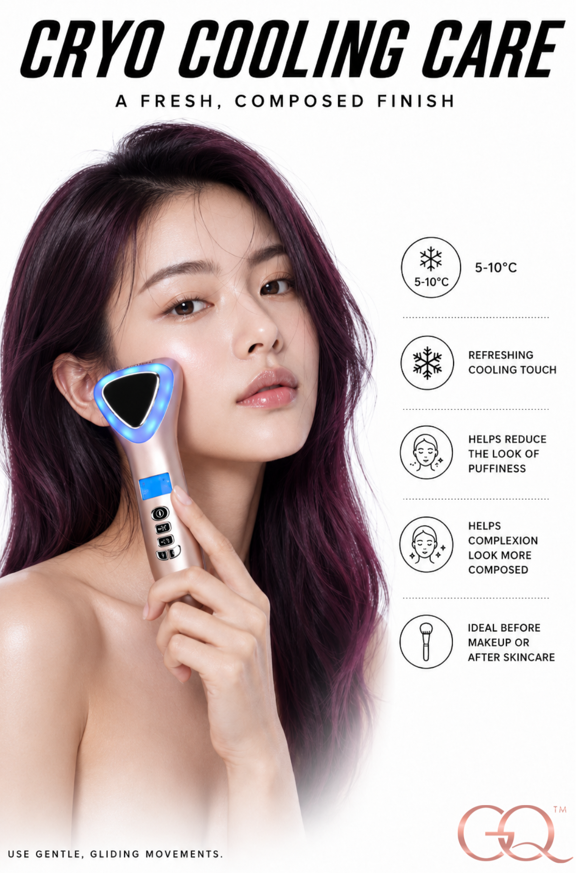 GLOWNIQUE Marcelline Cryo-Thermal Sculpting Wand Couture