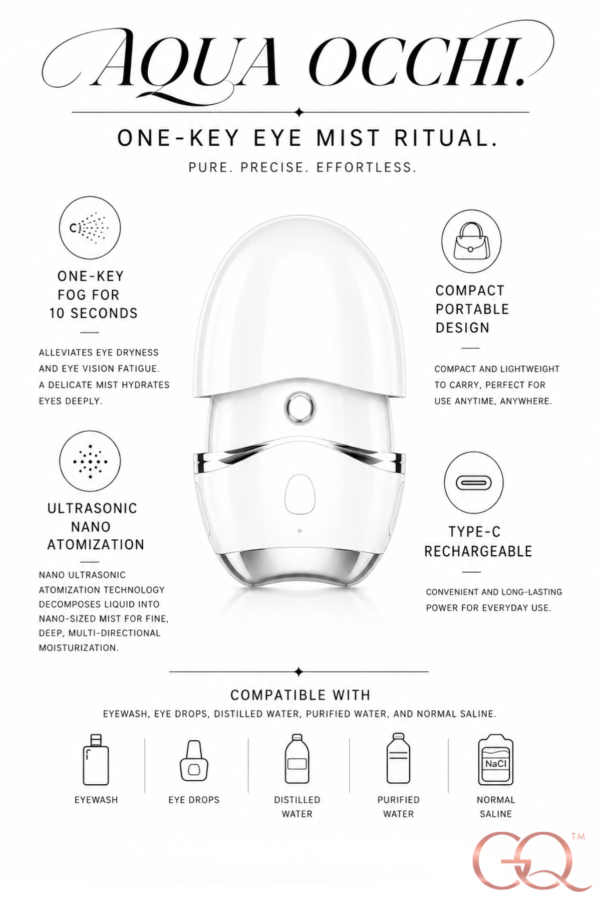 Aqua Occhi Nano Eye Mist | GLOWNIQUE