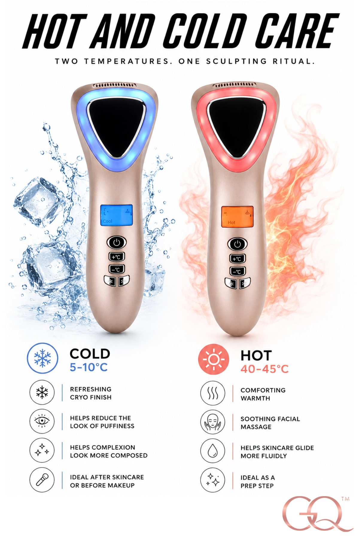 GLOWNIQUE Marcelline Cryo-Thermal Sculpting Wand Couture