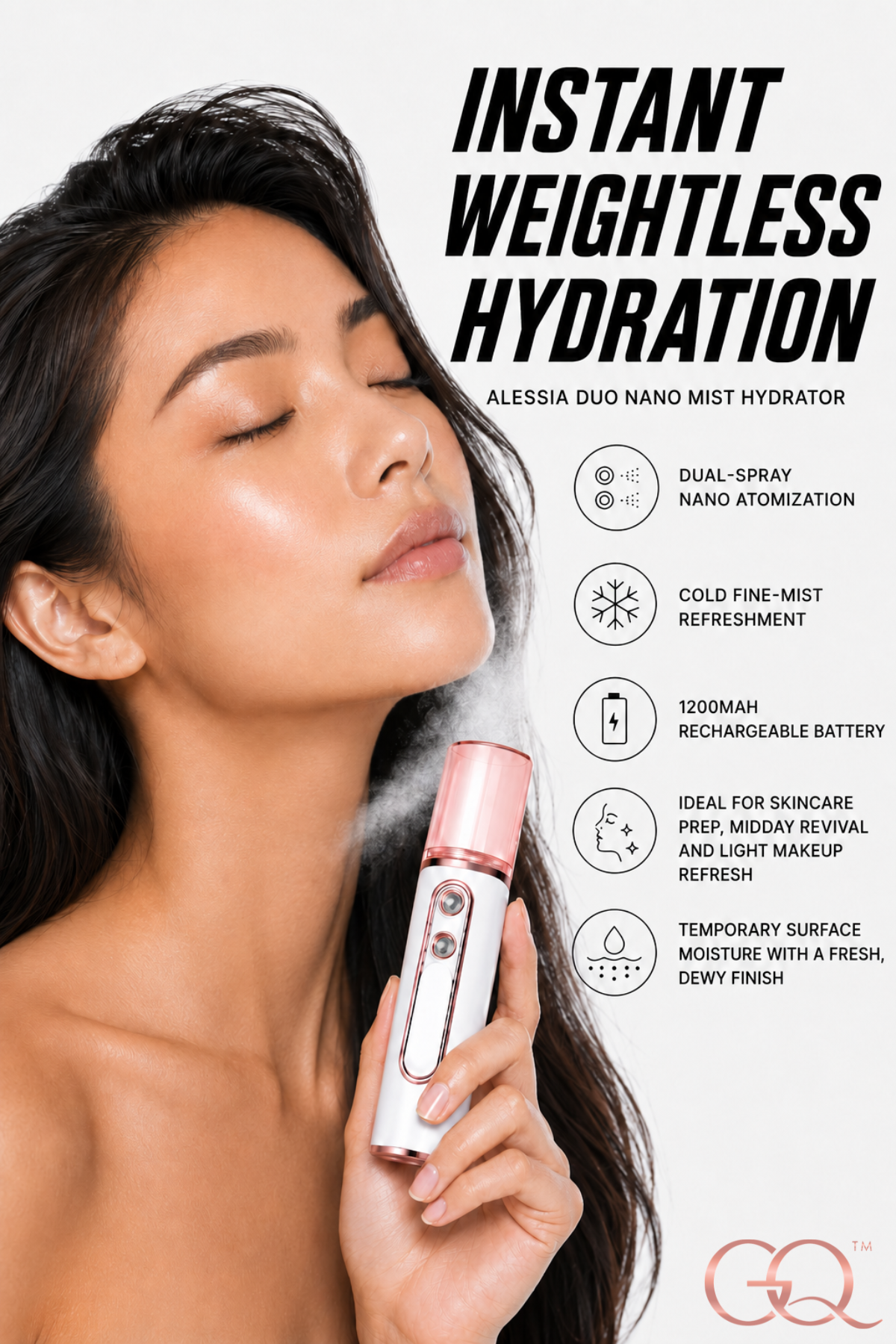 GLOWNIQUE Alessia Duo Nano Mist Hydrator Couture Luxury