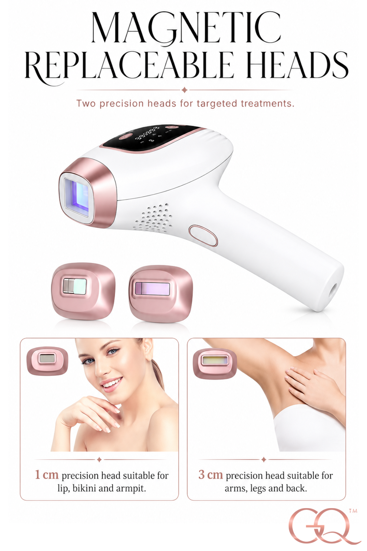 Luce Seta Cooling IPL Hair Removal Device | GLOWNIQUE