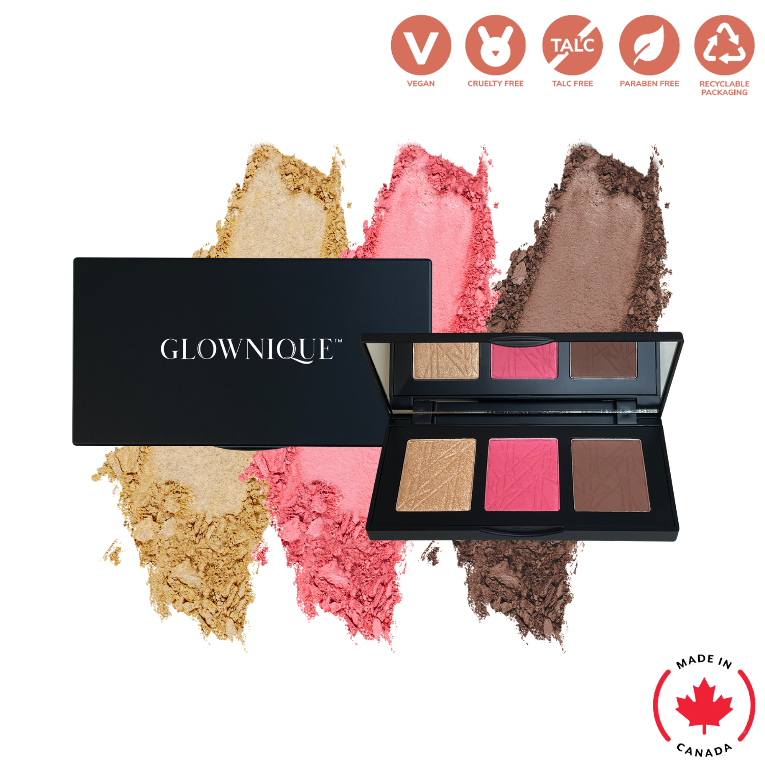 Pro Cheek Palette - Pop (15g) | GLOWNIQUE