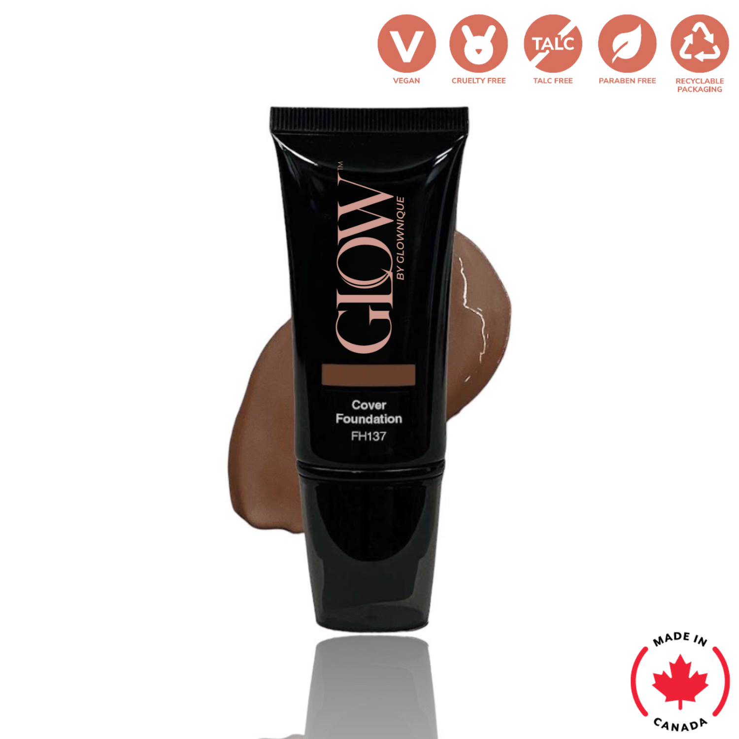 Full Cover Foundation - Bali (30ml) | GLOWNIQUE