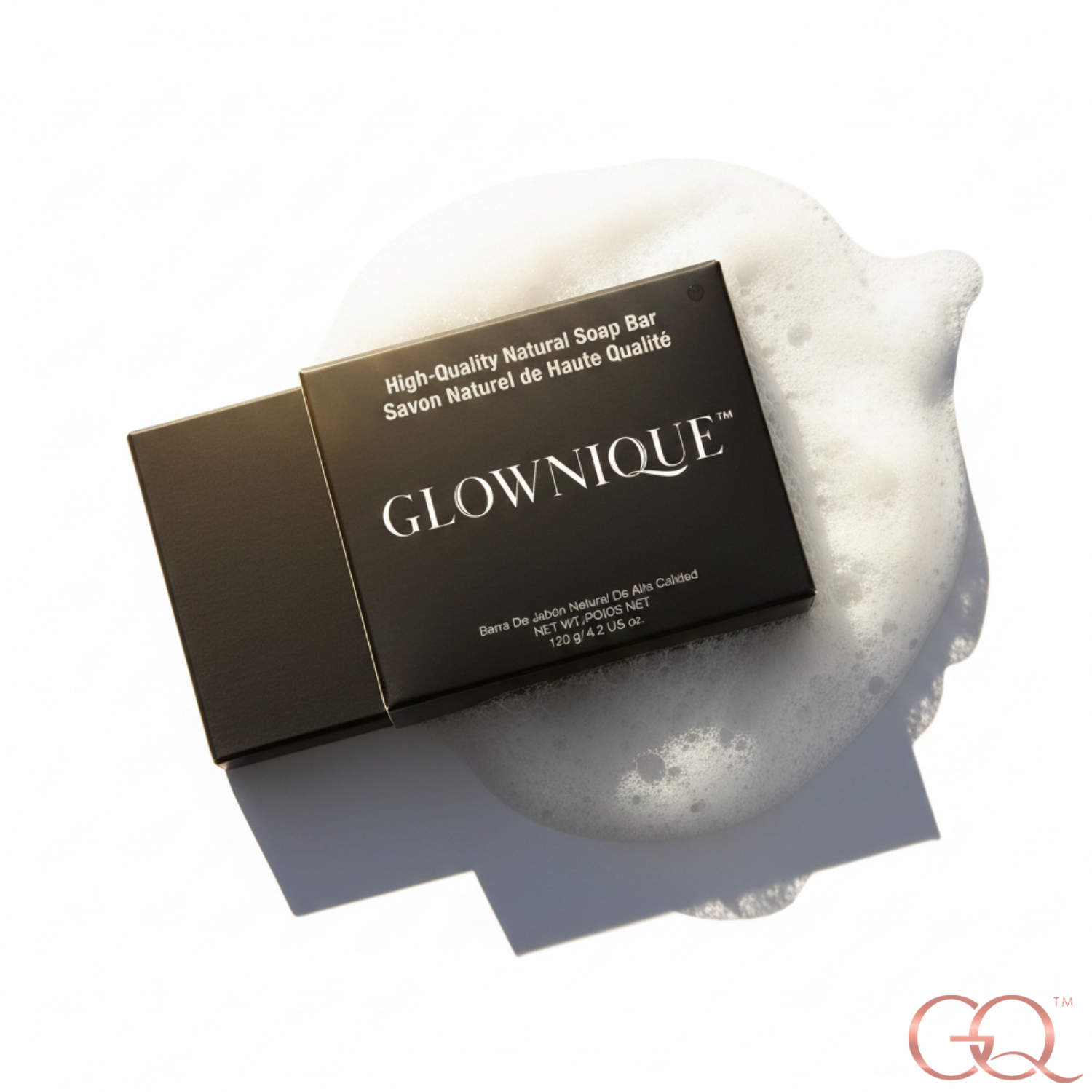 Experience the elegance of GLOWNIQUE Natural Charcoal Lather Soap, crafted with activated charcoal and plant-based oils for a luxurious cleanse that revitalizes your skin.