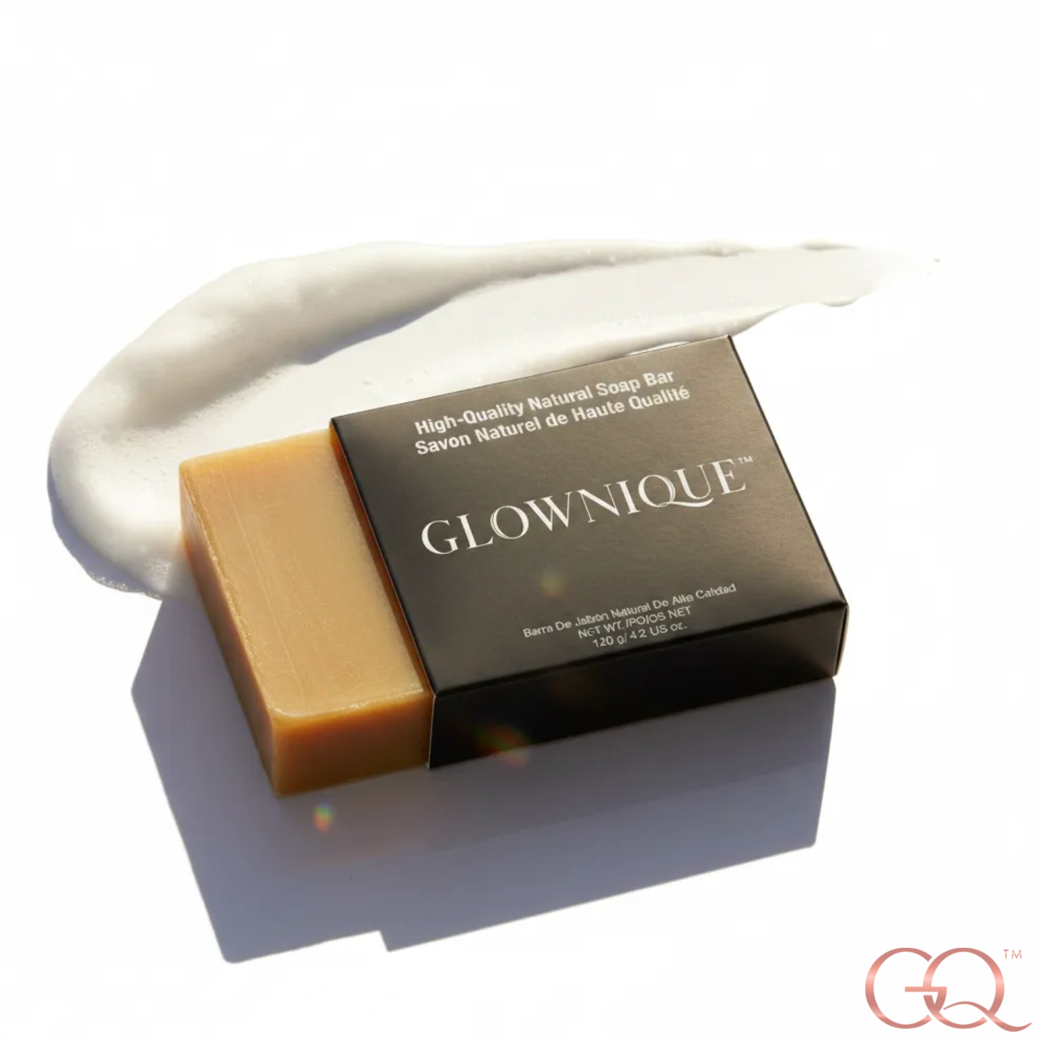 Experience the exquisite GLOWNIQUE Natural Fresh Turmeric Soap, a luxurious blend of rich botanicals that nourishes and revitalizes for radiant skin.