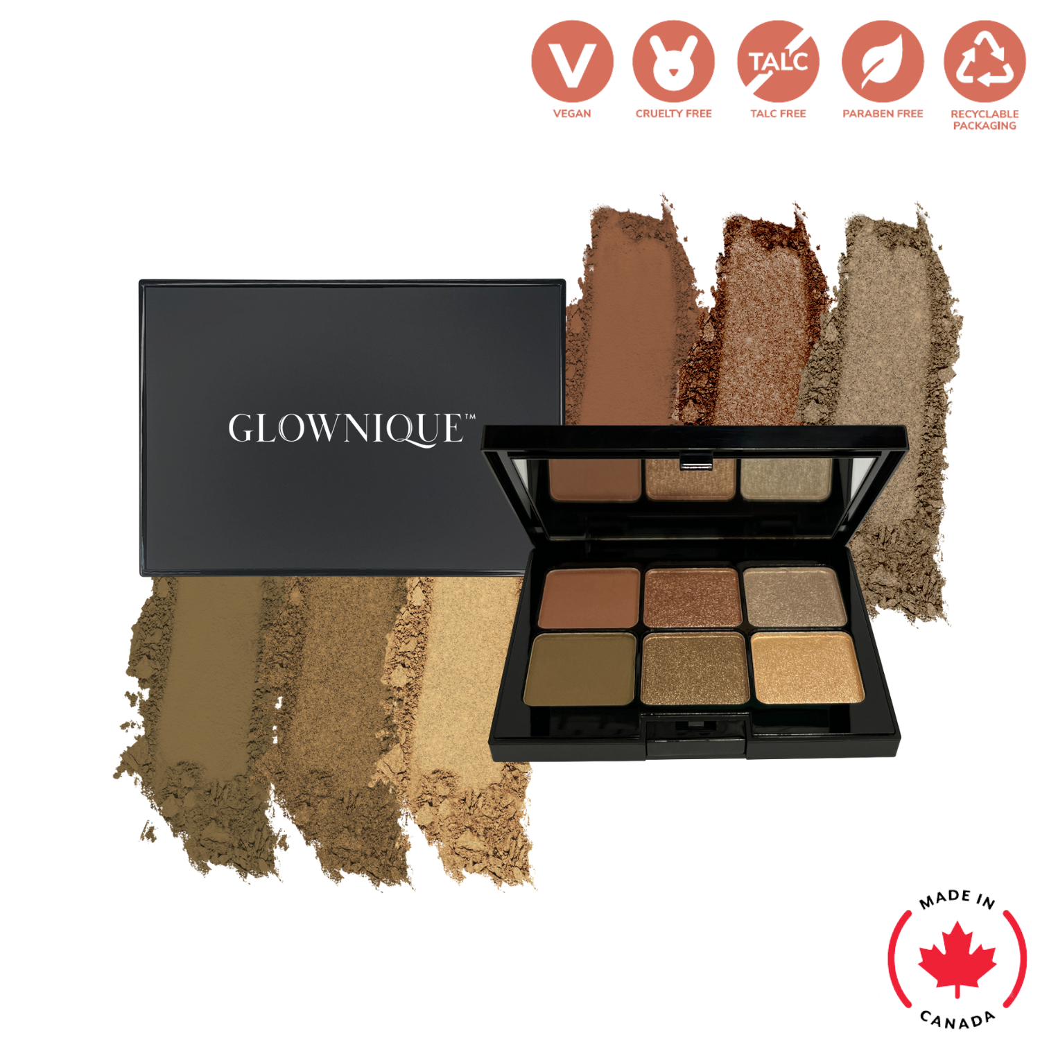 Eyeshadow Palette - Shimmy (12g) | GLOWNIQUE