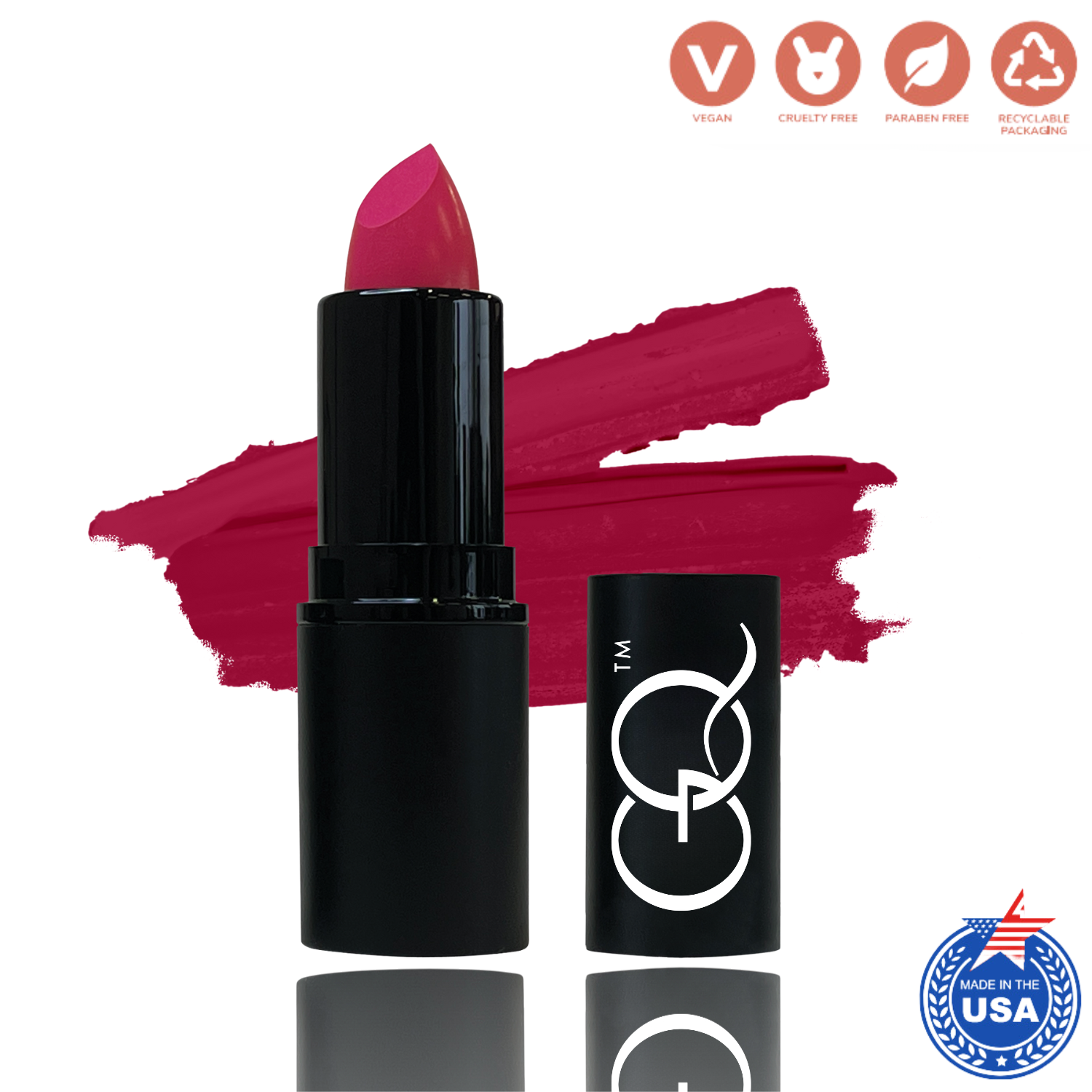 Lippenstift – Pink Pizzazz (4,3 ml) | GLOWNIQUE