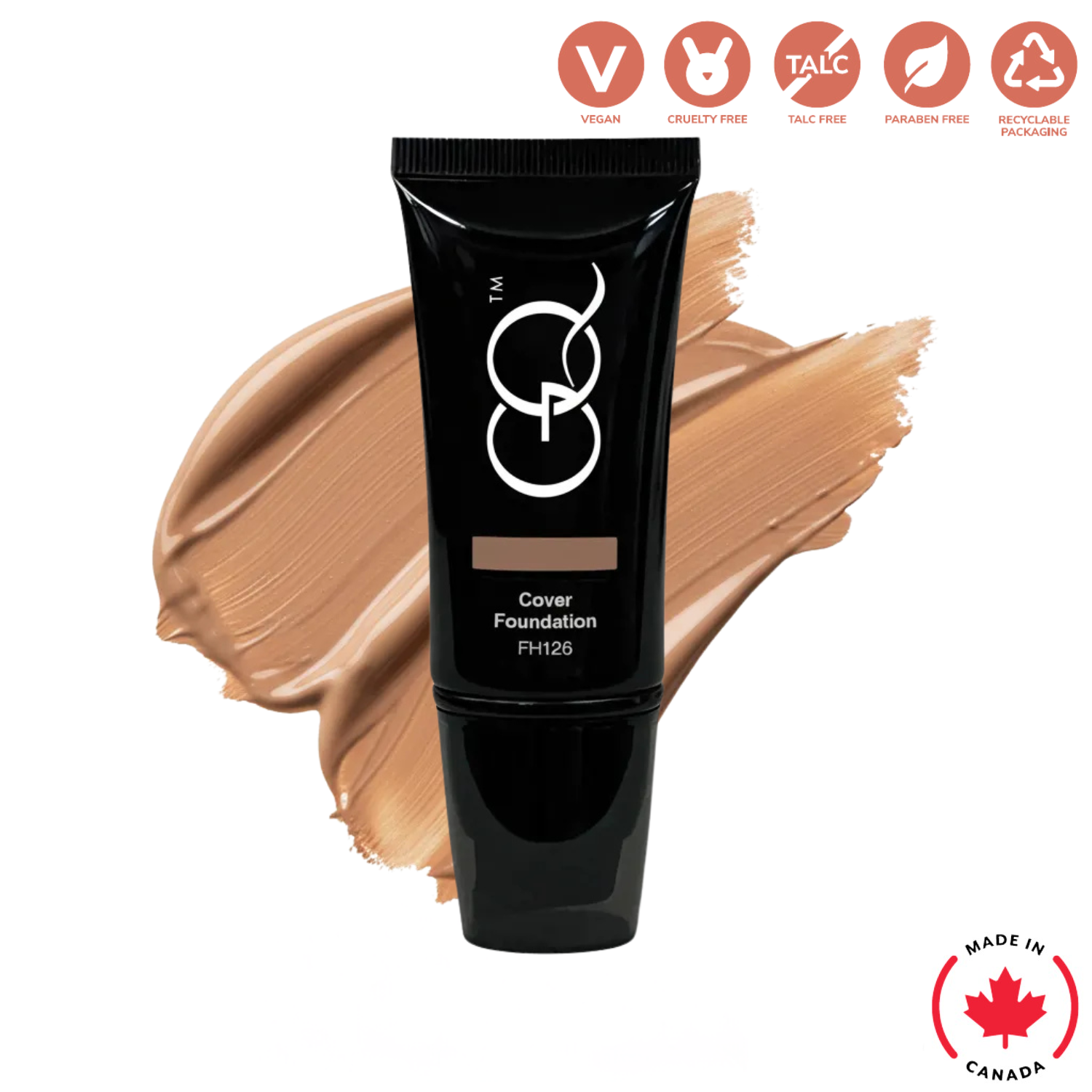 Indulge in GLOWNIQUE Full Cover Foundation, a luxurious matte formula that elevates your beauty ritual with flawless elegance and sophistication.