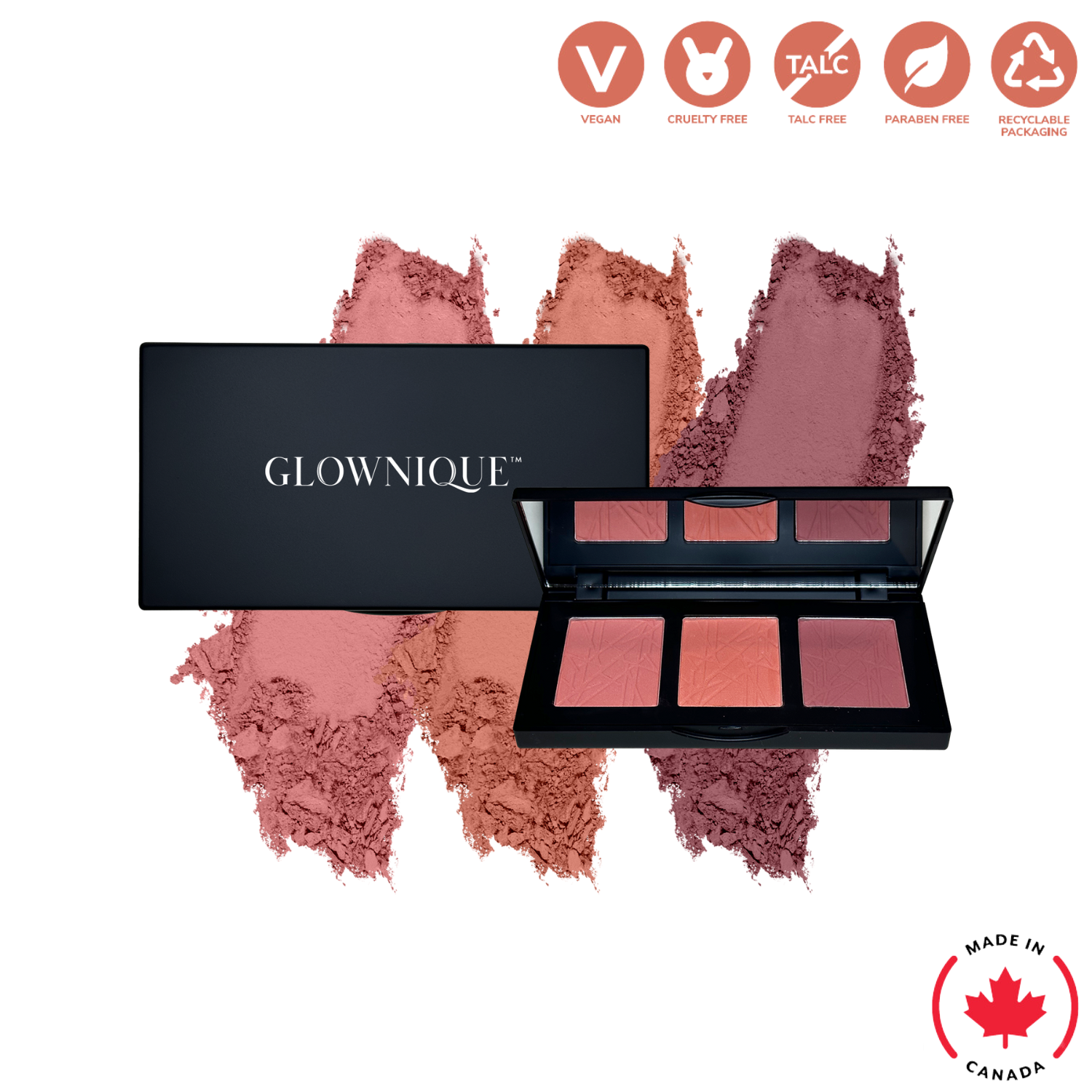 Blush Palette - Kissable (86g) | GLOWNIQUE