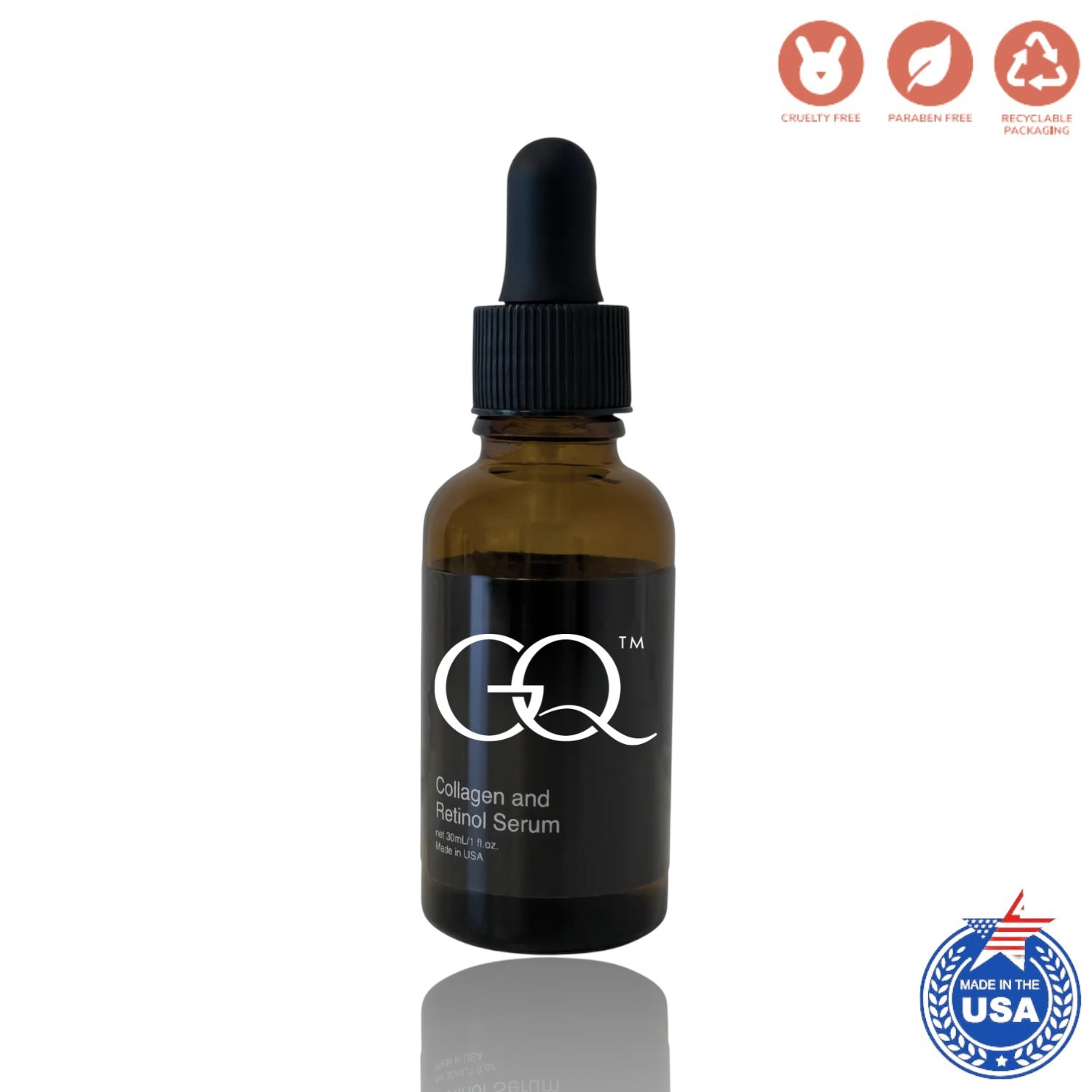 Collagen and Retinol Serum (30ml) | GLOWNIQUE