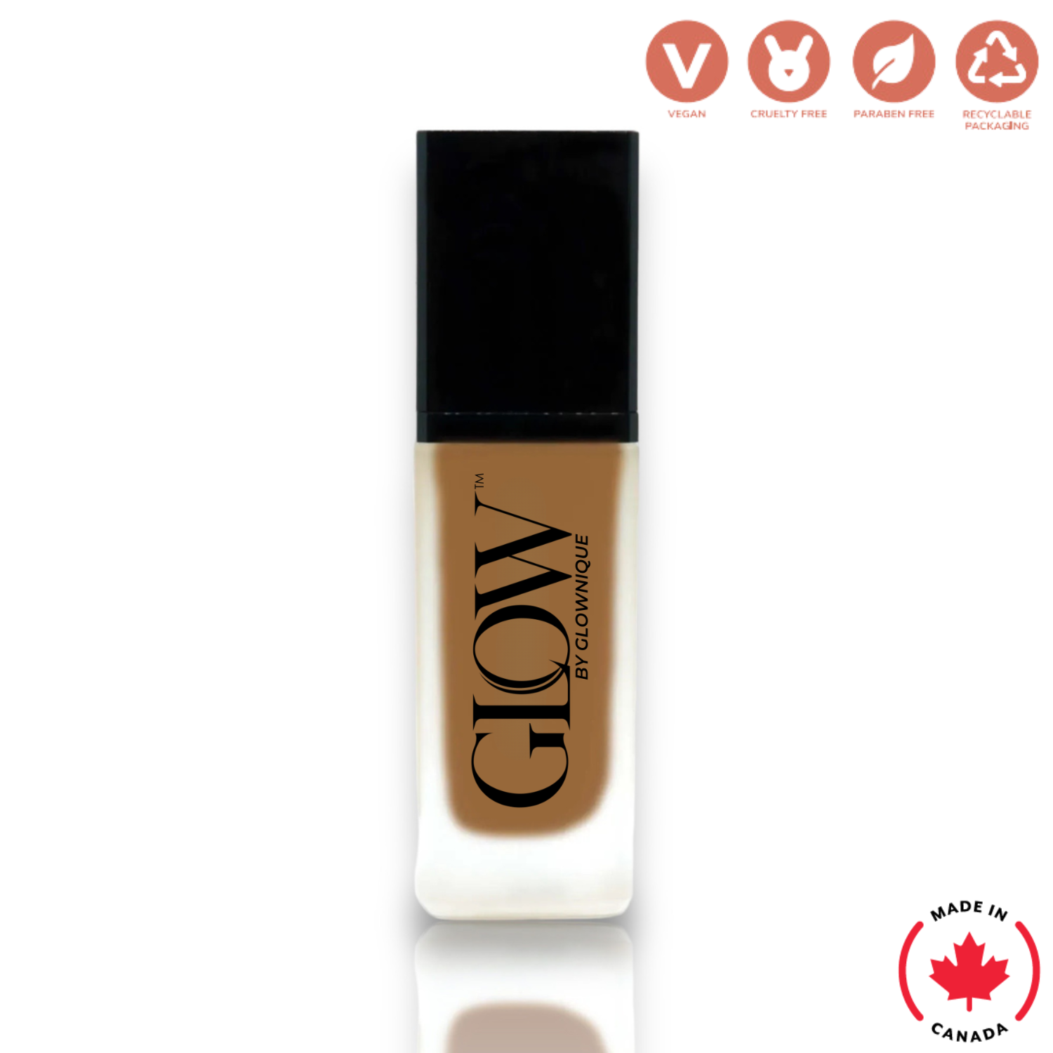 Foundation with SPF - Maple (30ml) | GLOWNIQUE