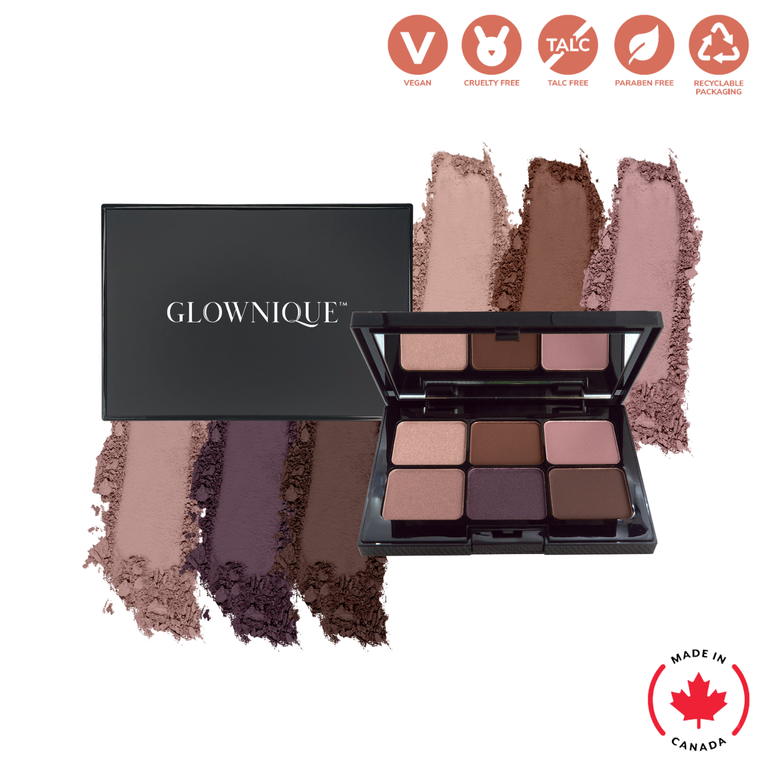 Eyeshadow Palette - Sweet Almond (12g) | GLOWNIQUE