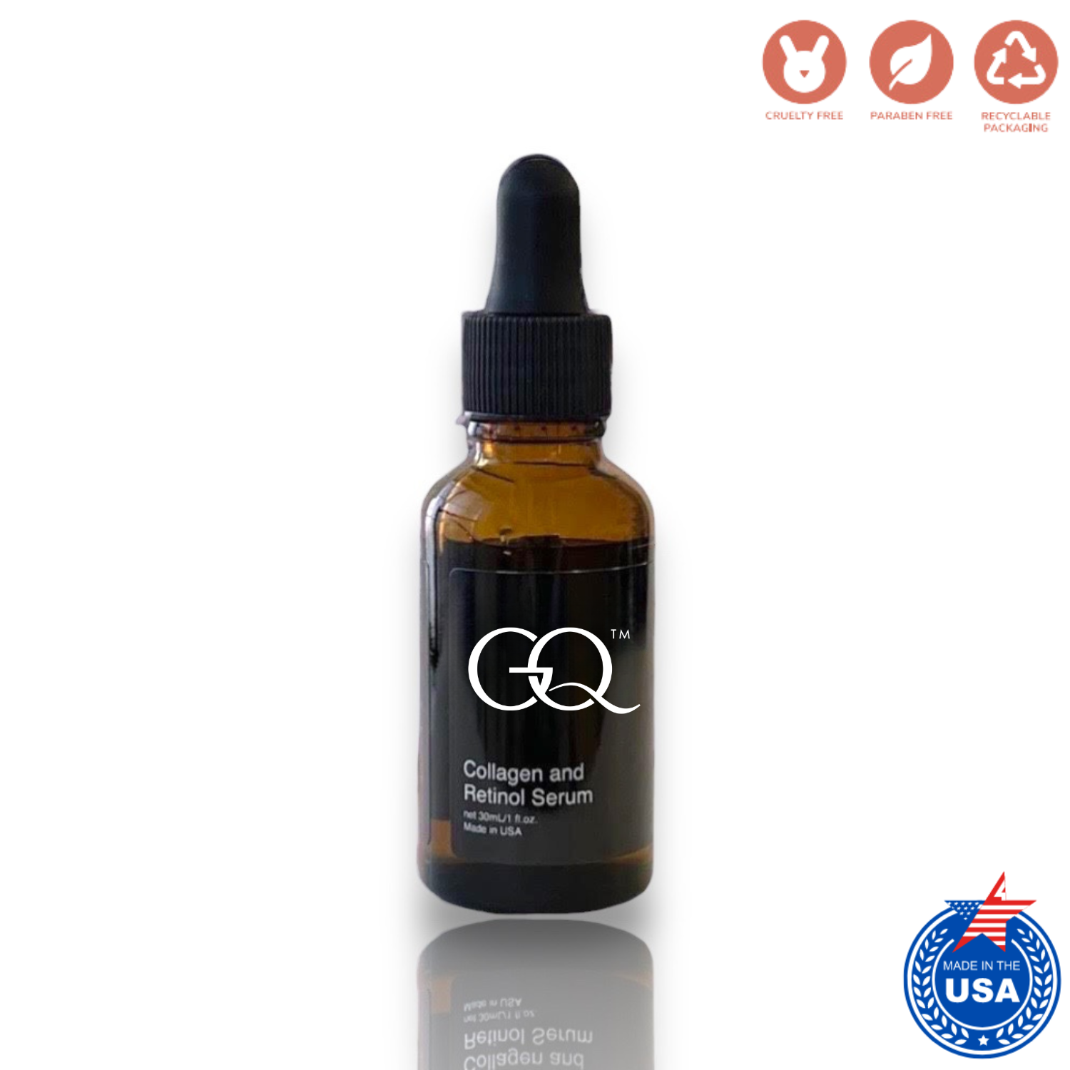 Collagen and Retinol Serum (30ml) | GLOWNIQUE
