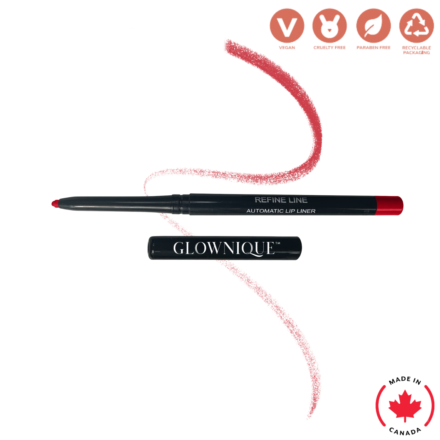 Automatic Lip Liner - Scarlet (0.4g) | GLOWNIQUE