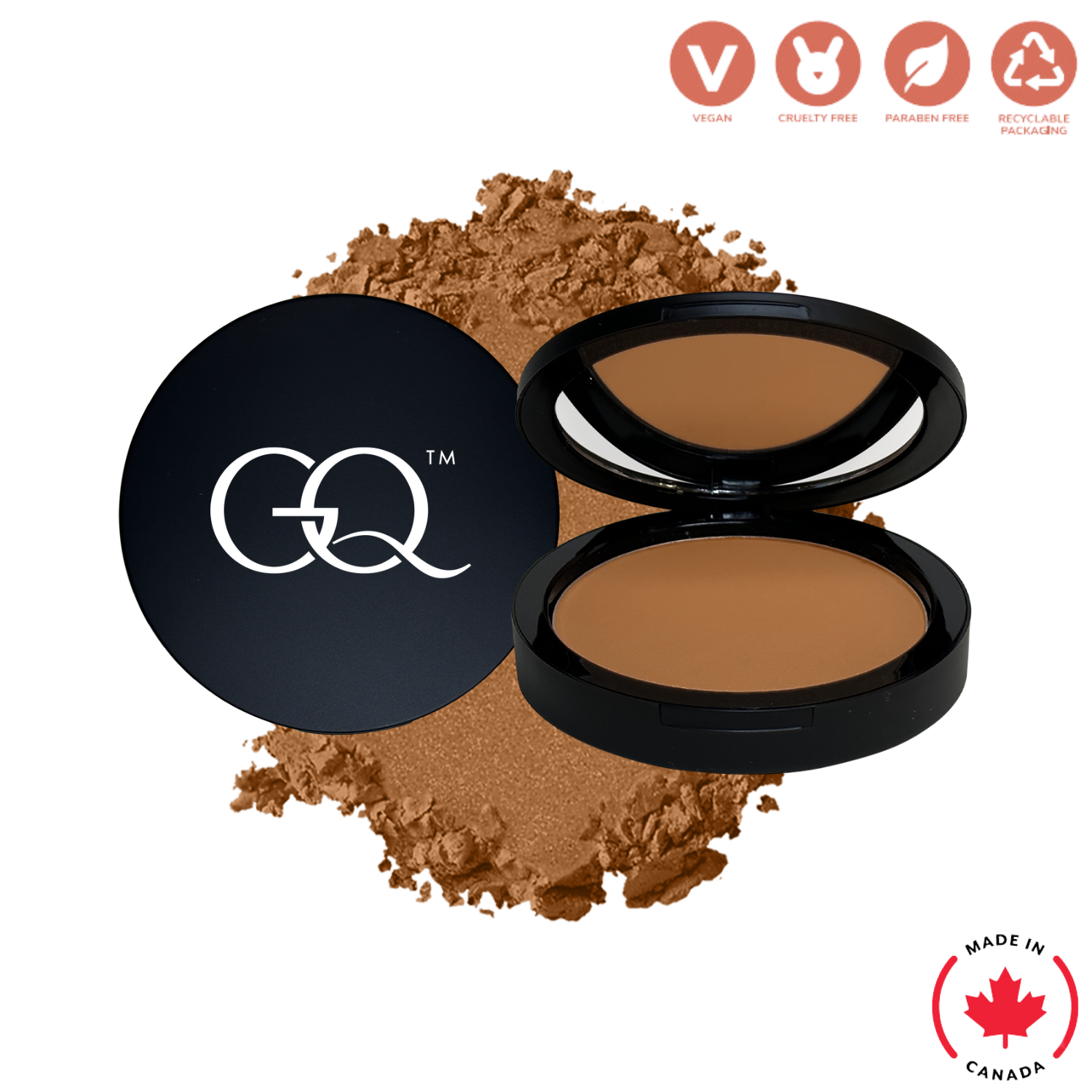 Dual Blend Powder Foundation - Ecru (11.5g) | GLOWNIQUE