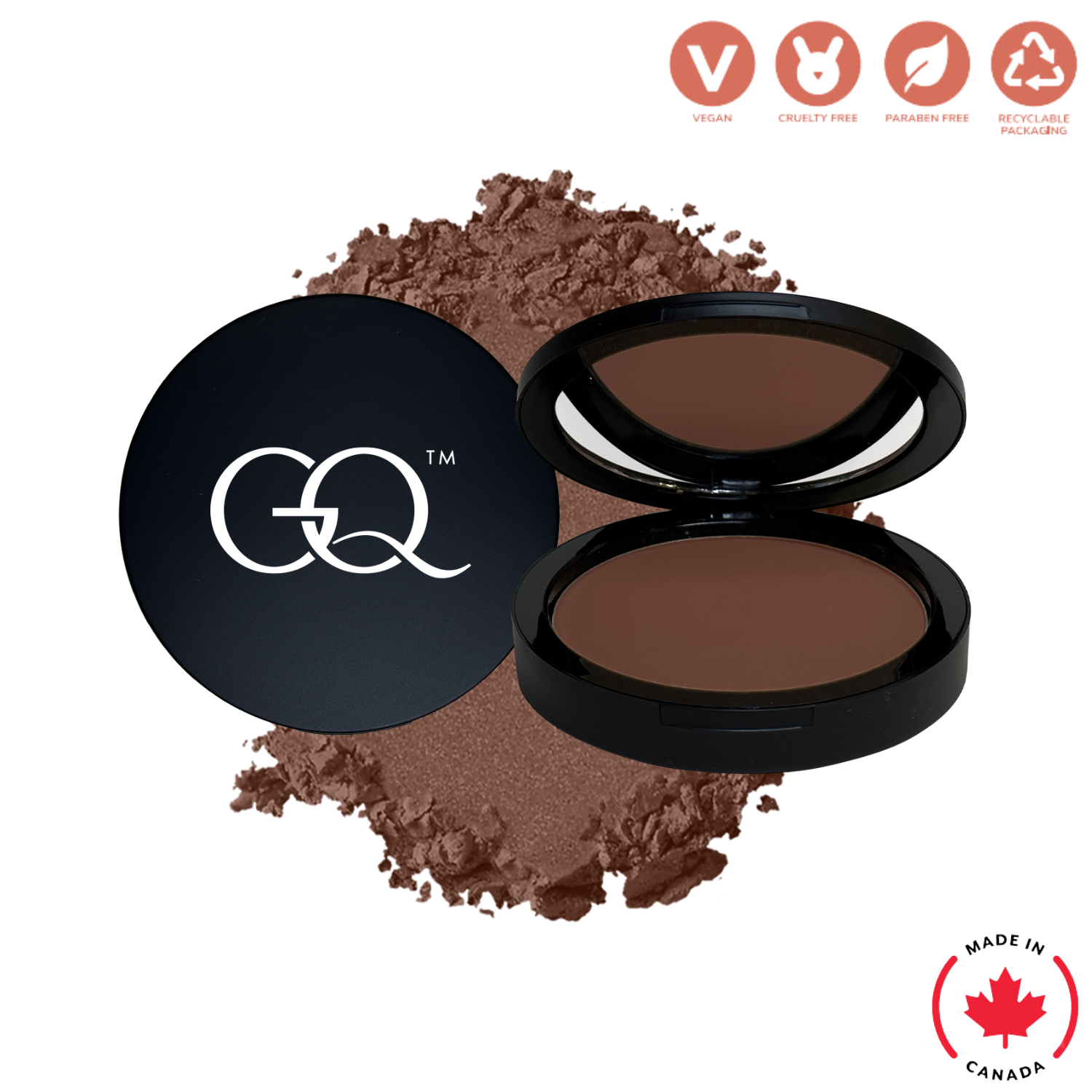 Dual Blend Powder Foundation - Fig (11.5g) | GLOWNIQUE