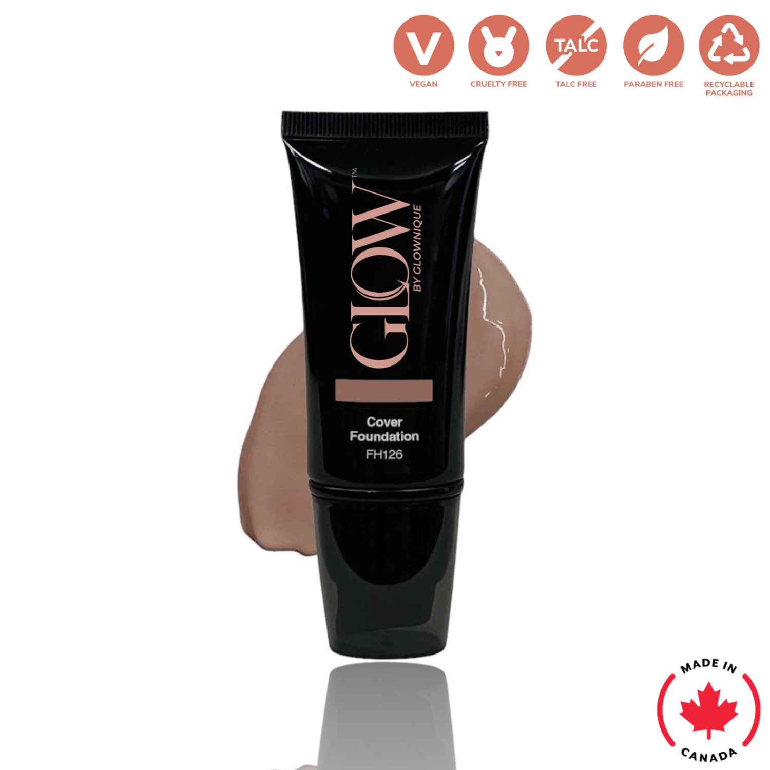 Full Cover Foundation - Bambi (30ml) | GLOWNIQUE