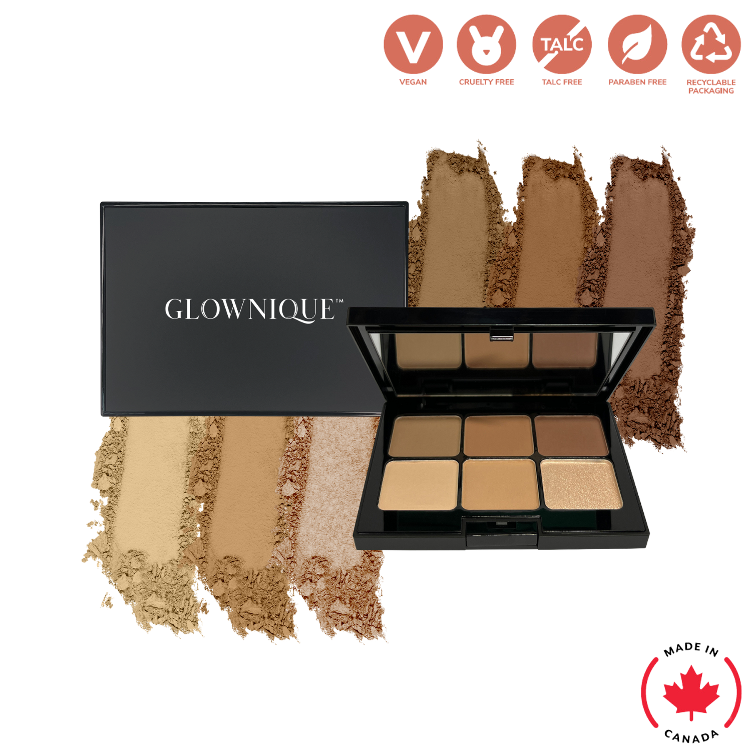 Eyeshadow Palette - La Creme (12g) | GLOWNIQUE