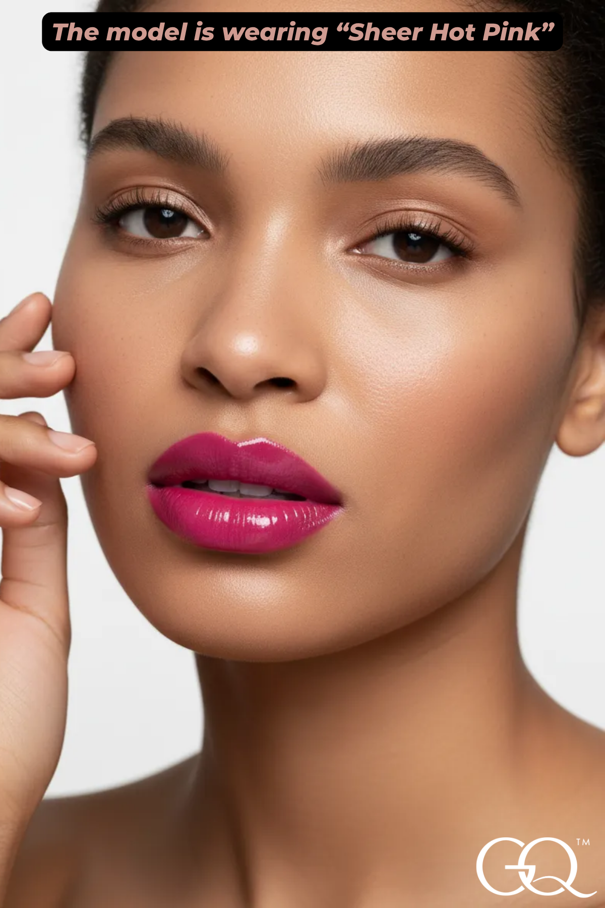 Hydrating Lip Oil - Sheer Hot Pink (3.5g) | GLOWNIQUE
