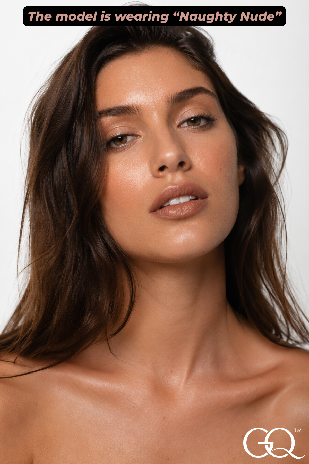 Indulge in GLOWNIQUE Luxury Cream Lipstick in Naughty Nude, a vegan masterpiece crafted with nourishing oils for timeless elegance and velvety allure.