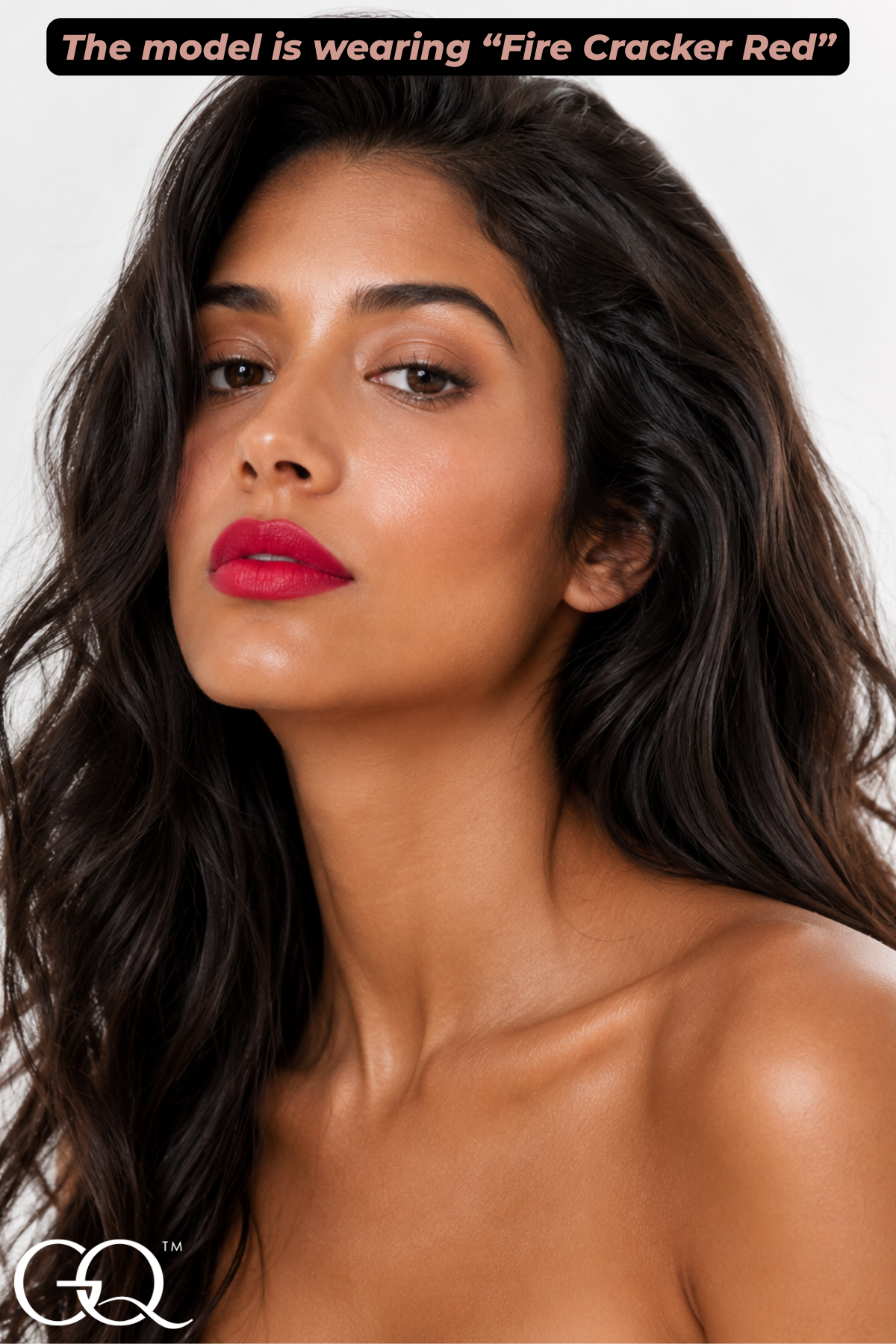 Indulge in GLOWNIQUE Lipstick Fire Cracker Red, a vegan masterpiece crafted with nourishing oils and rich pigments for timeless elegance and luxurious hydration.