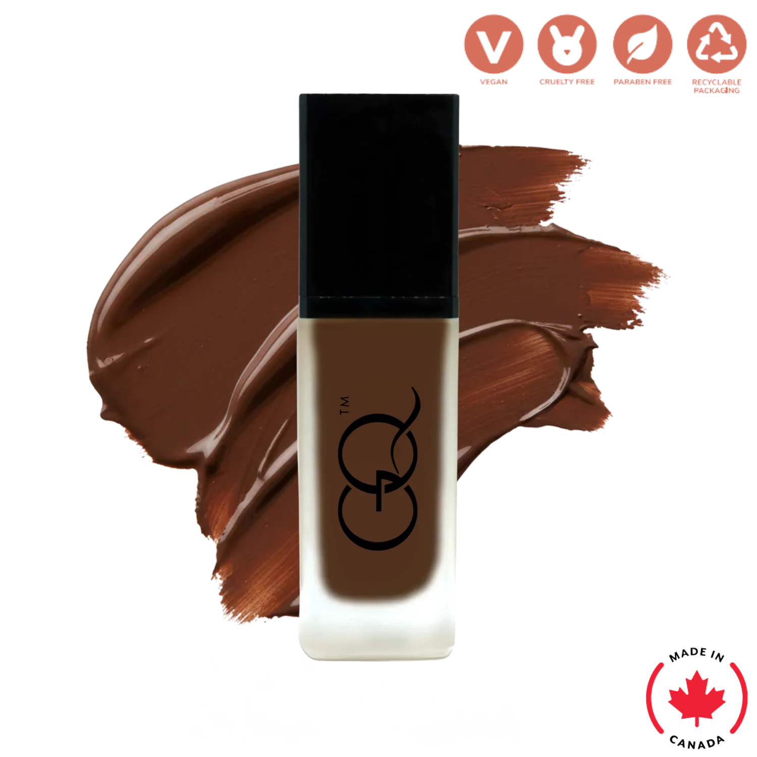 Experience the exquisite GLOWNIQUE Foundation with SPF, a luxurious blend of antioxidants for radiant skin. Elevate your beauty ritual with this vegan essential.