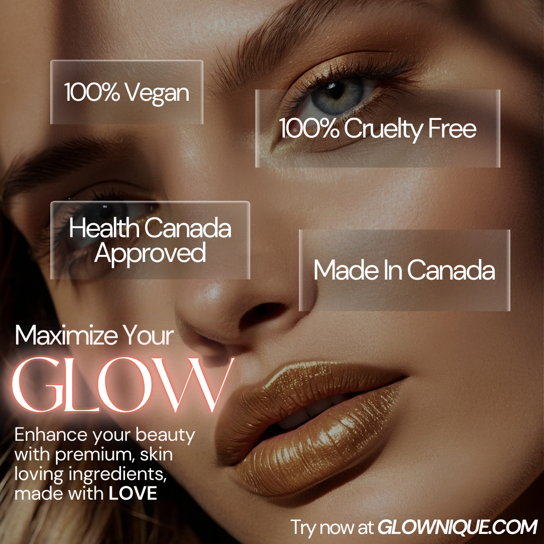 Elevate your beauty ritual with GLOWNIQUE's Pro Cheek Palette. This luxurious, vegan formula sculpts and highlights for a radiant, sophisticated glow.