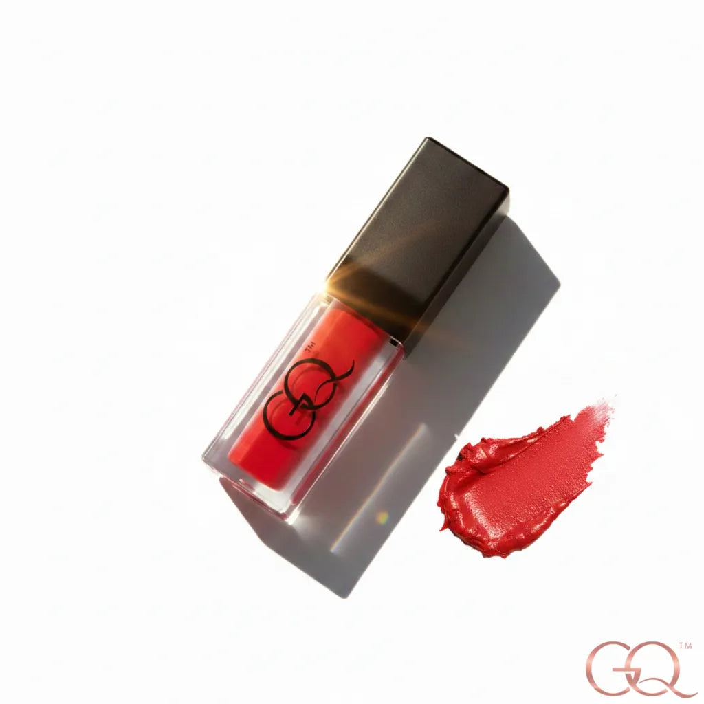 Indulge in GLOWNIQUE Matte Lip Stain - Velvet Red, a luxurious blend of Vitamin E for vibrant, long-lasting color that elevates your elegance.