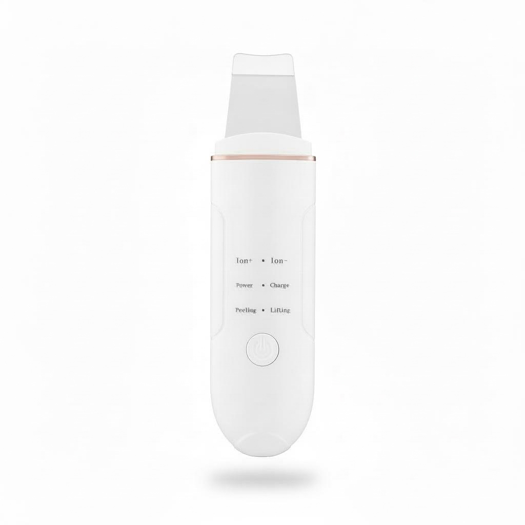 Experience the artistry of GLOWNIQUE's Ultrasonic Peeling Machine, a luxurious tool for radiant skin that elevates your beauty ritual with elegance and sophistication.