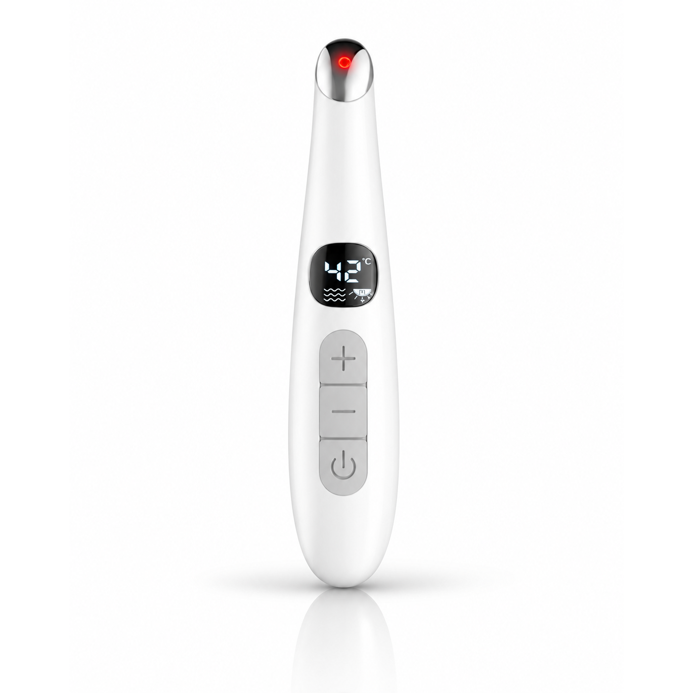 Experience the artistry of GLOWNIQUE with the Mini Electric Vibration Eye Face Massager, a luxurious tool for timeless radiance and rejuvenation.