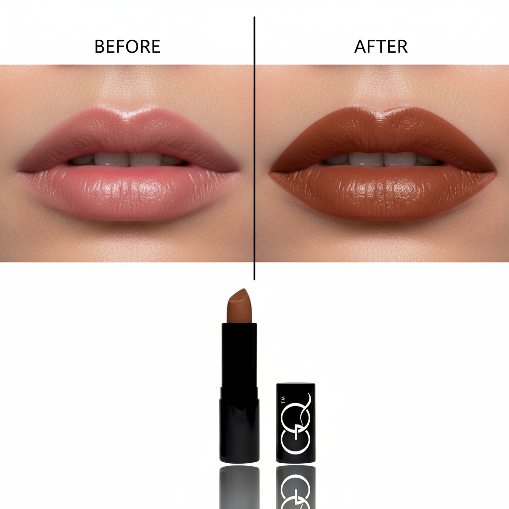 Luxury Cream Lipstick - Lustrous Latte (3.4g) | GLOWNIQUE